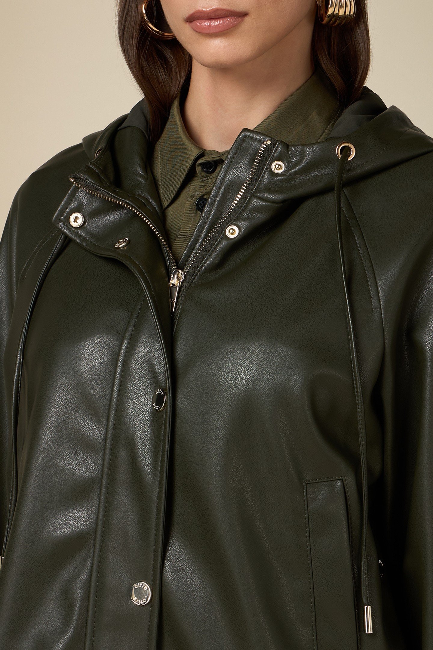 JACKET WITH HOOD GREEN 4