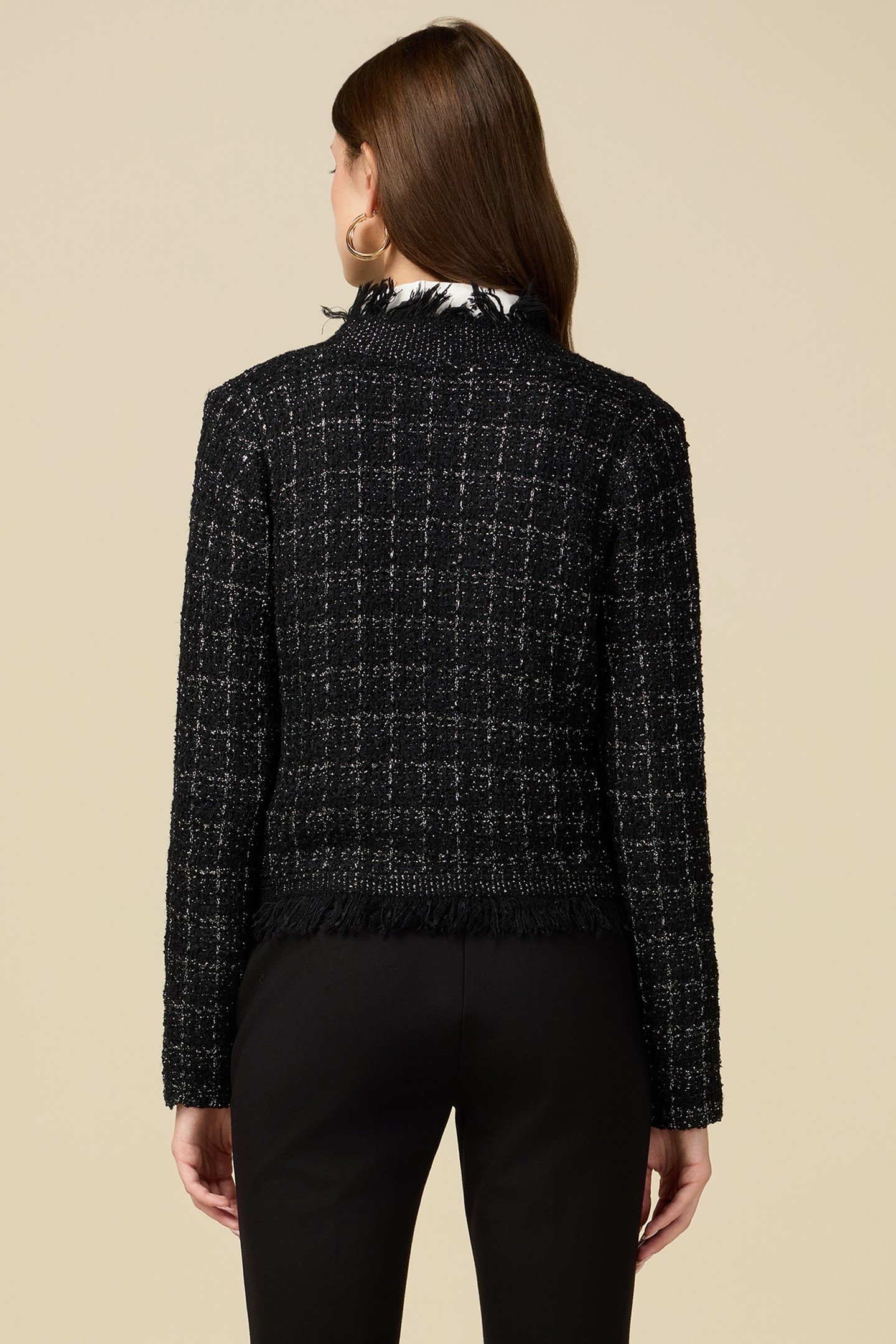 KNIT JACKET BLACK 2