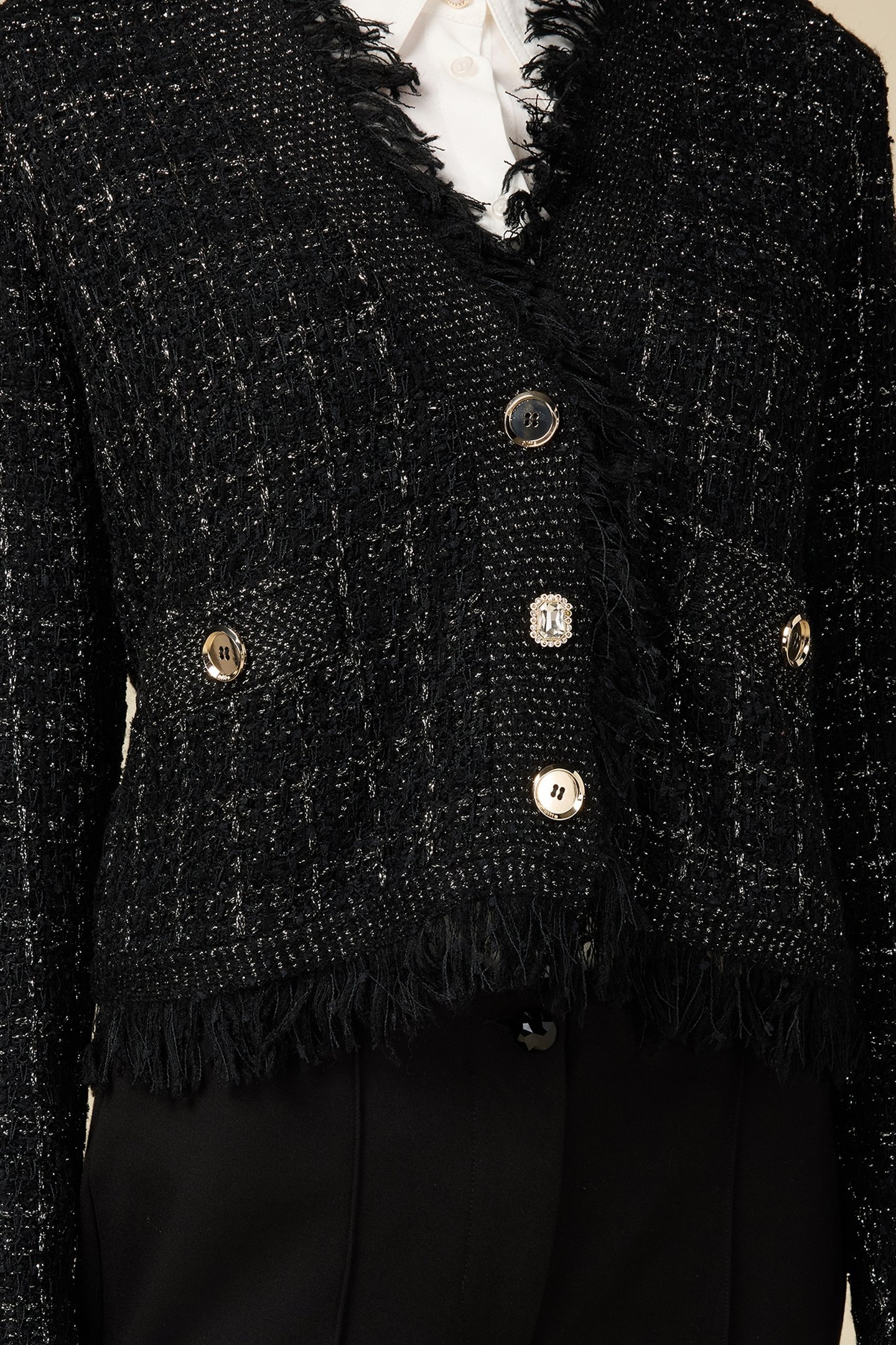 KNIT JACKET BLACK 4
