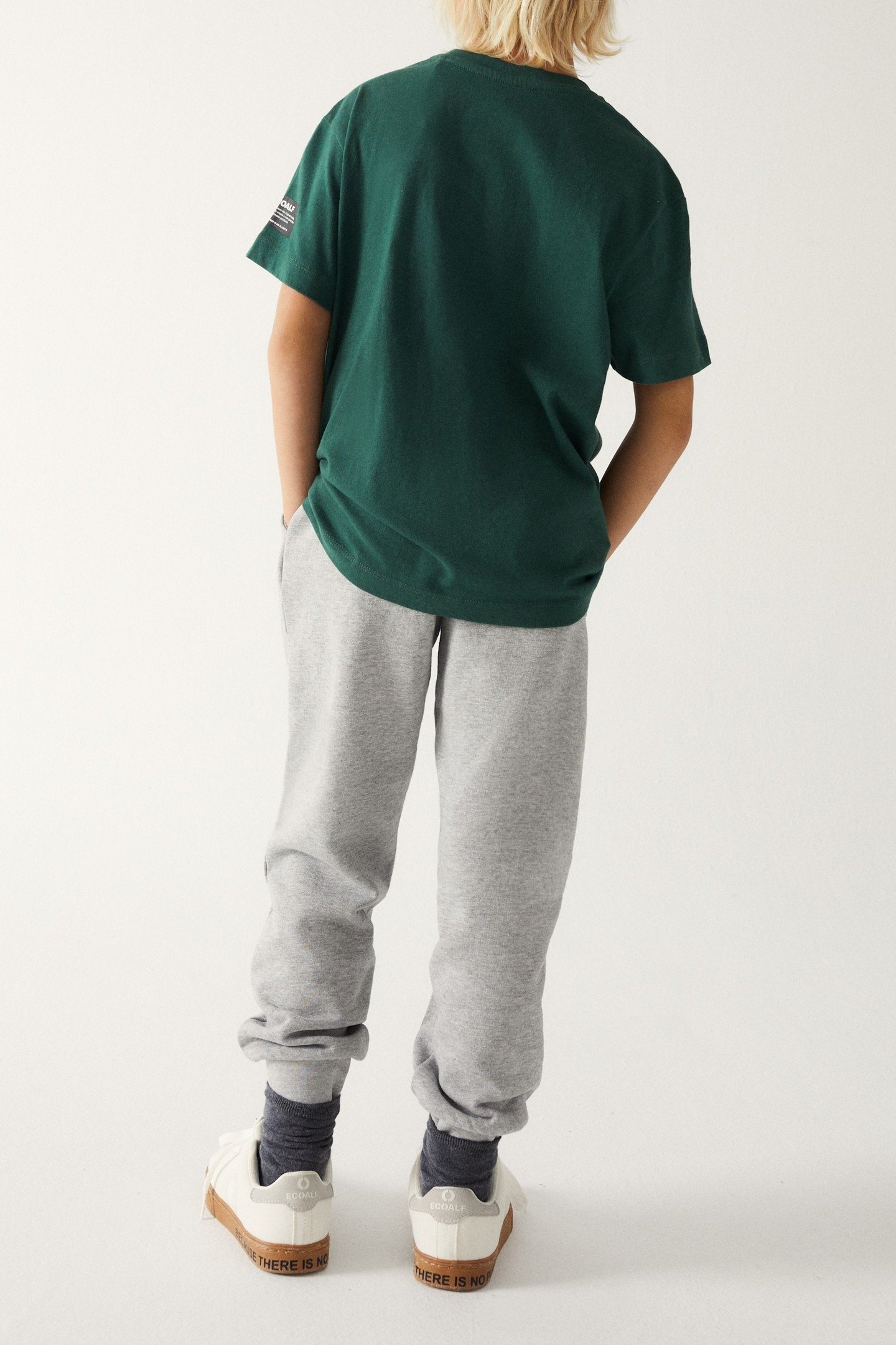 BOYS BECAUSEALF T-SHIRT URBAN GREEN 2