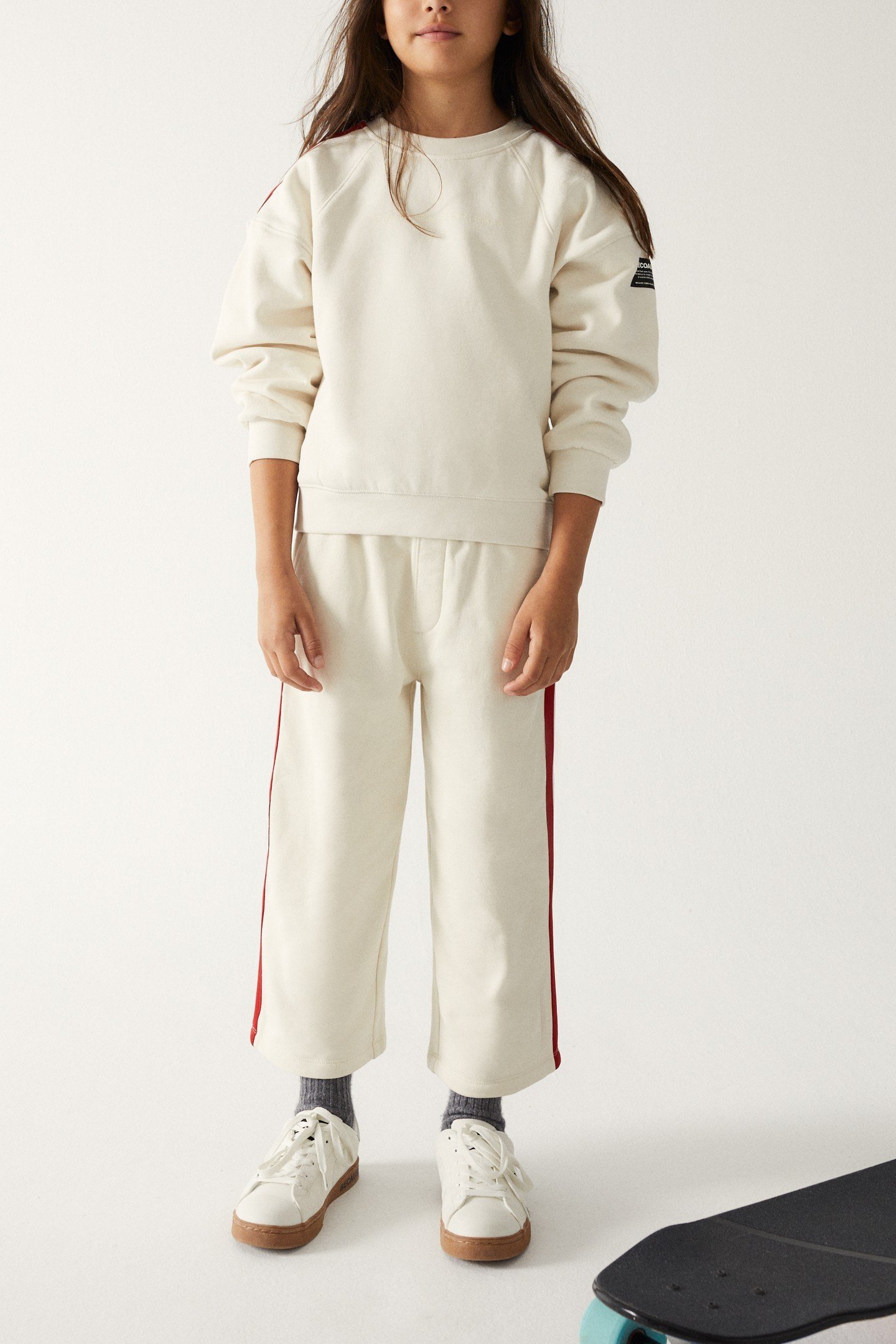 GIRLS BOURALF SWEATSHIRT CREAMY WHITE 1