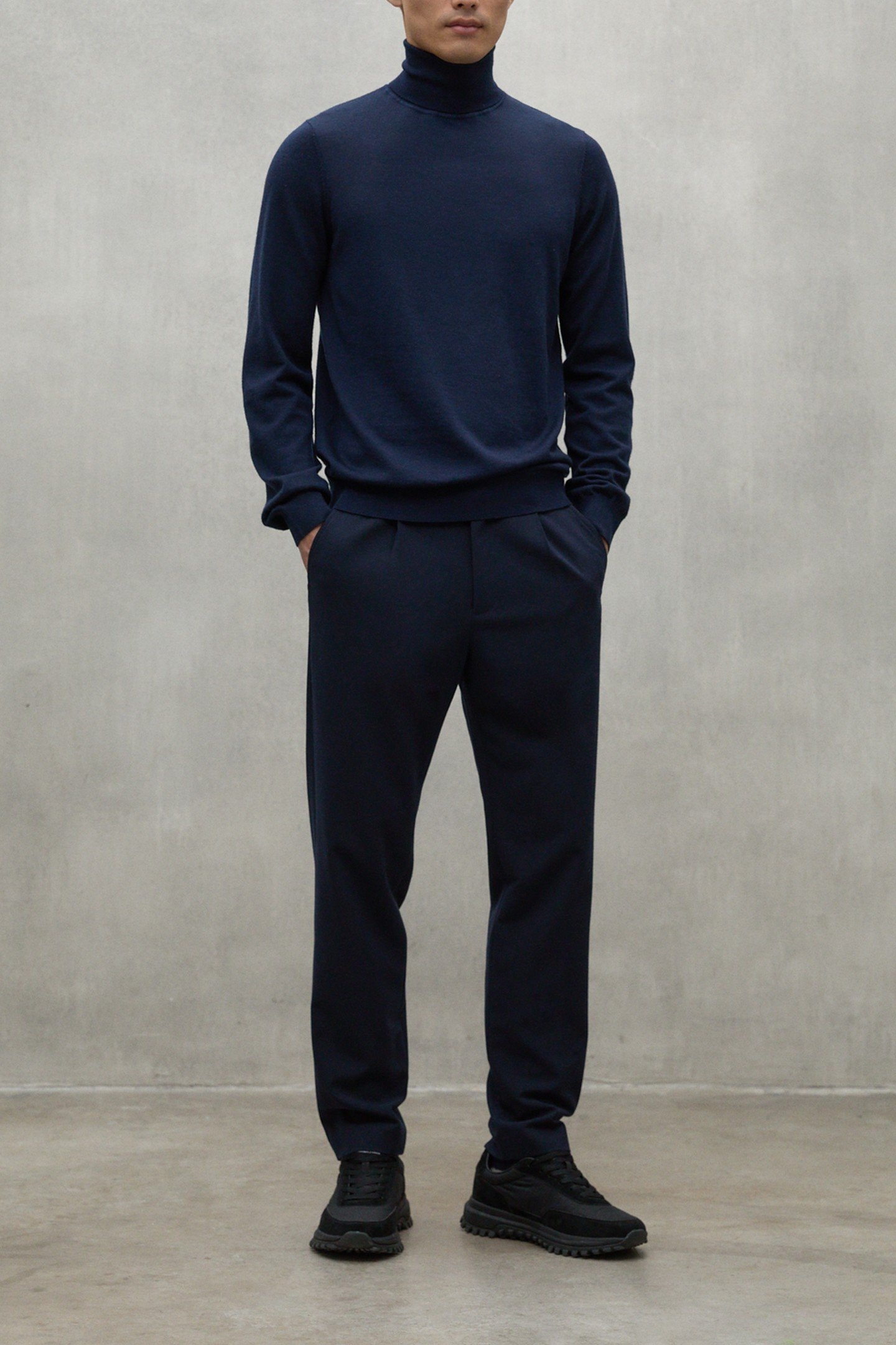 SAUCOALF KNIT DEEP NAVY 1