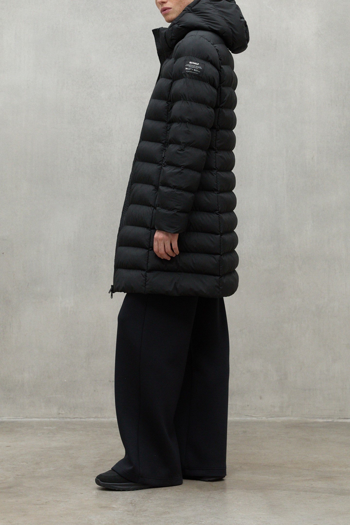 CRONULLAALF WIDE JACKET BLACK 4