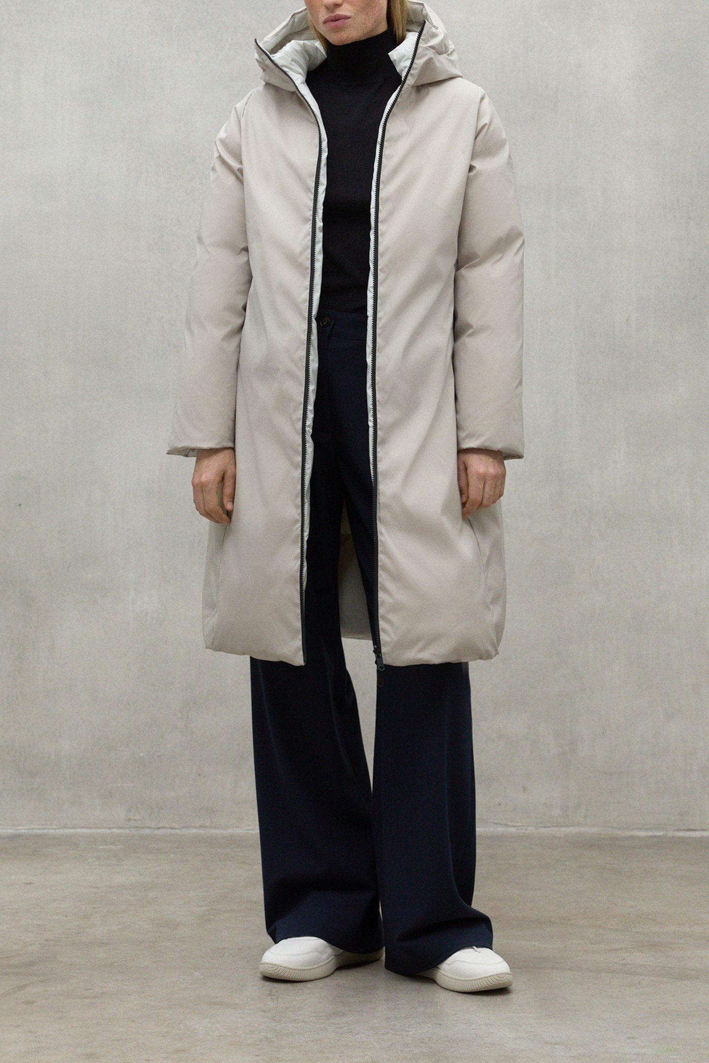 BARUALF REVERSIBLE JACKET WHITE SAND 1