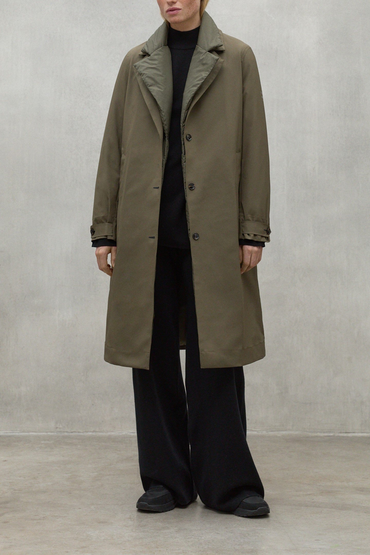 ALBERTALF JACKET DARK KHAKI 2