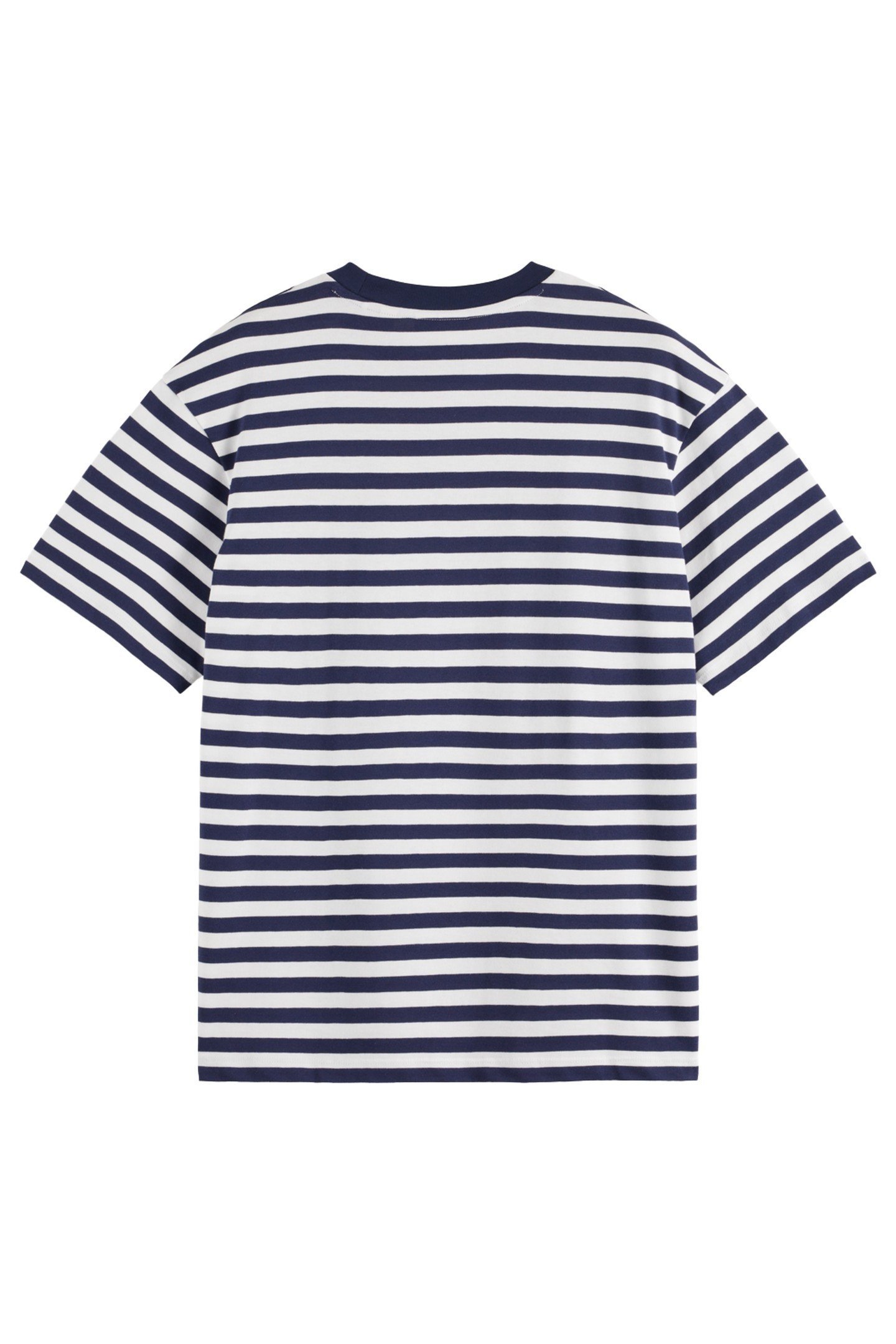 CORE - THE FREE SPIRIT PEACE BIRD STRIPED T-SHIRT NAVY/WHITE 3