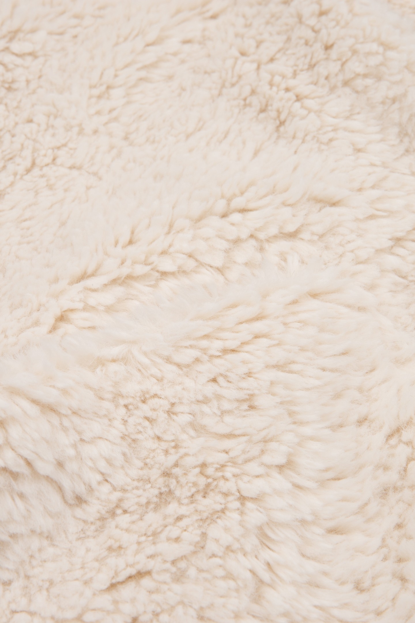 COAT LONG TEDDY OFF WHITE 6