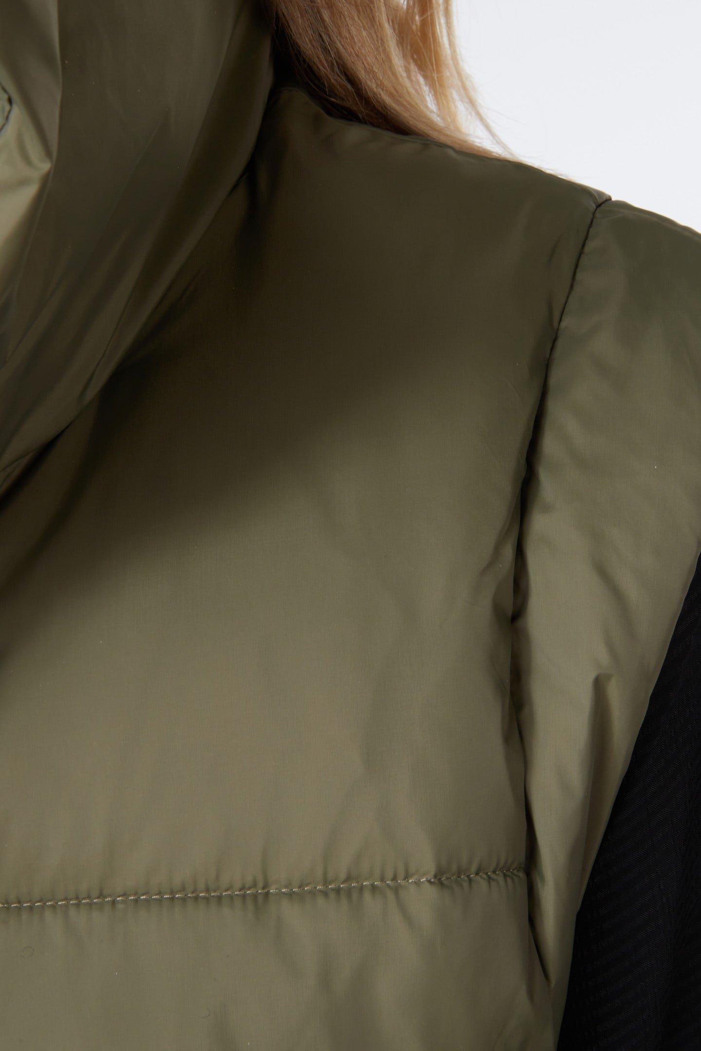 BODYWARMER DOWN LEAF GREEN 6