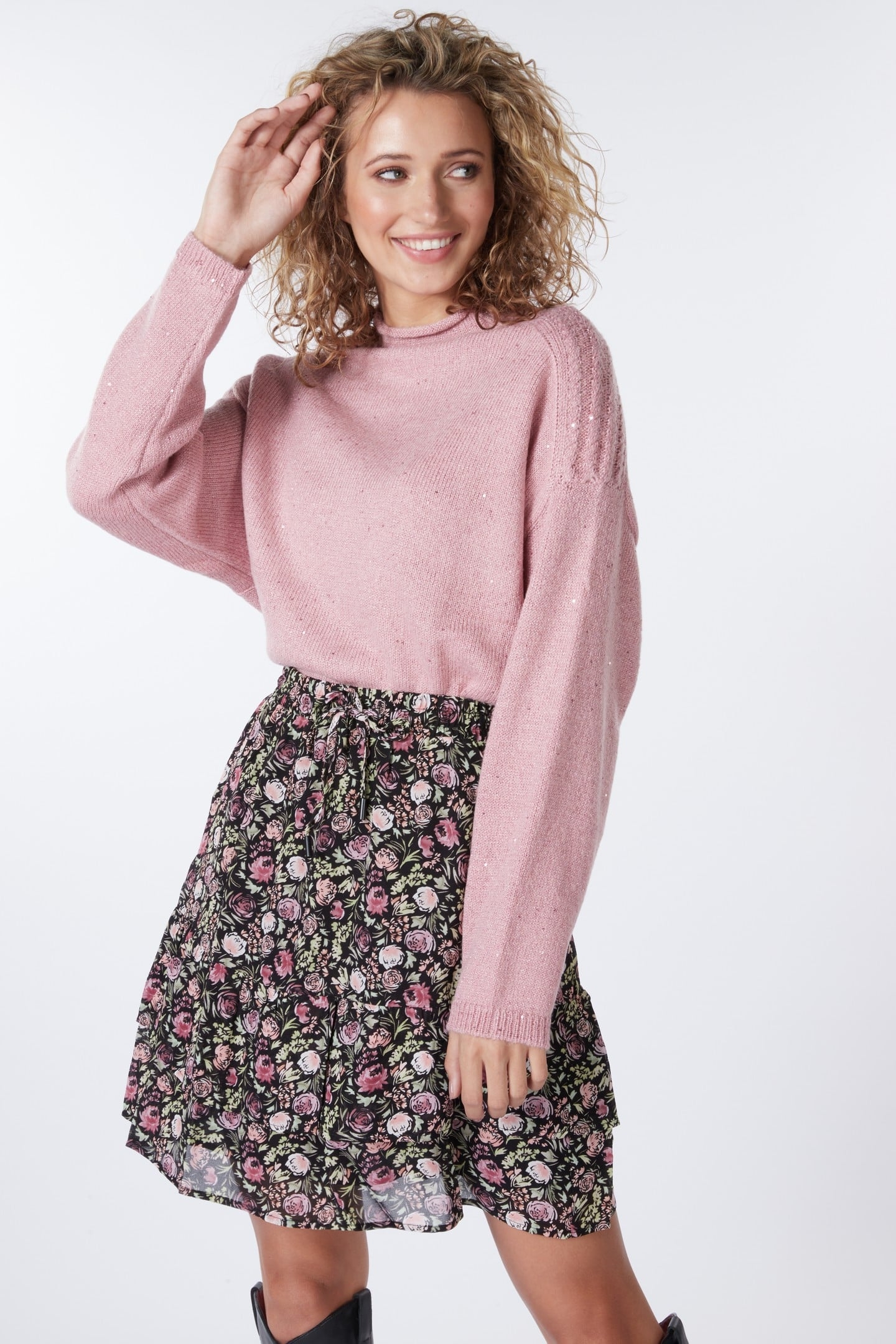 SKIRT SOFT DECO PRINT PRINT 3