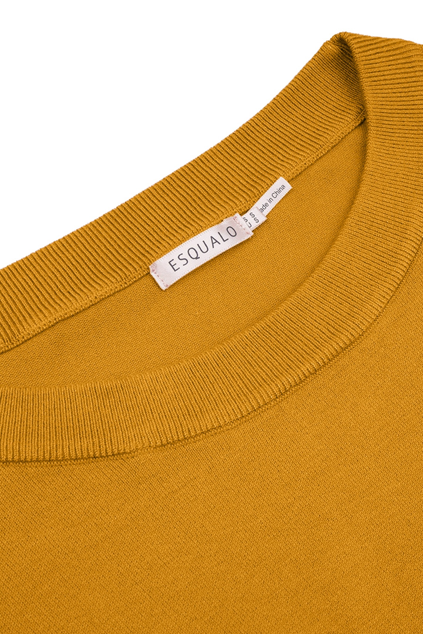 SWEATER BASIC BOXY MUSTARD 2