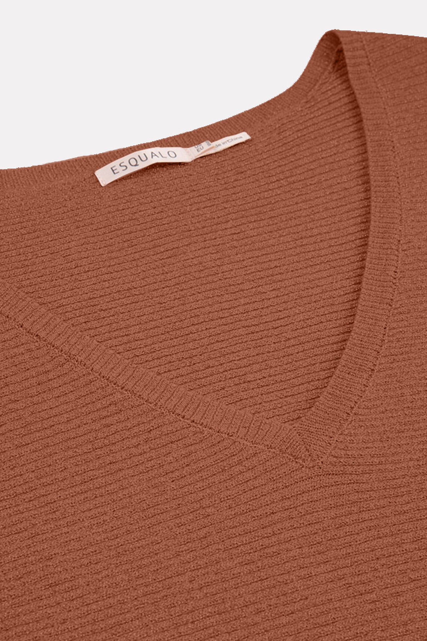 SWEATER LUREX BAT SLEEVE COPPER BROWN 5