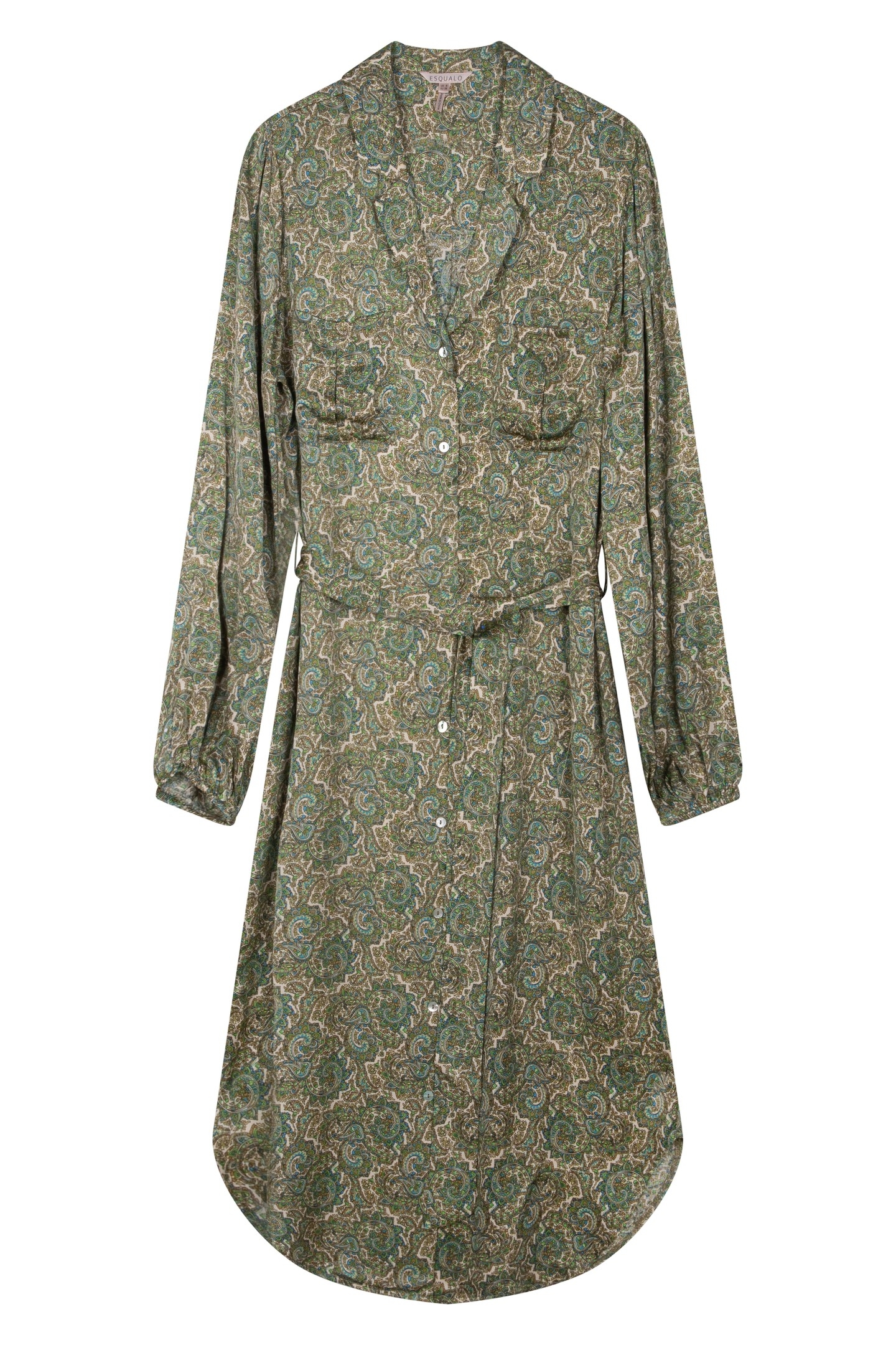 DRESS LONG HIDEAWAY PRINT PRINT 4