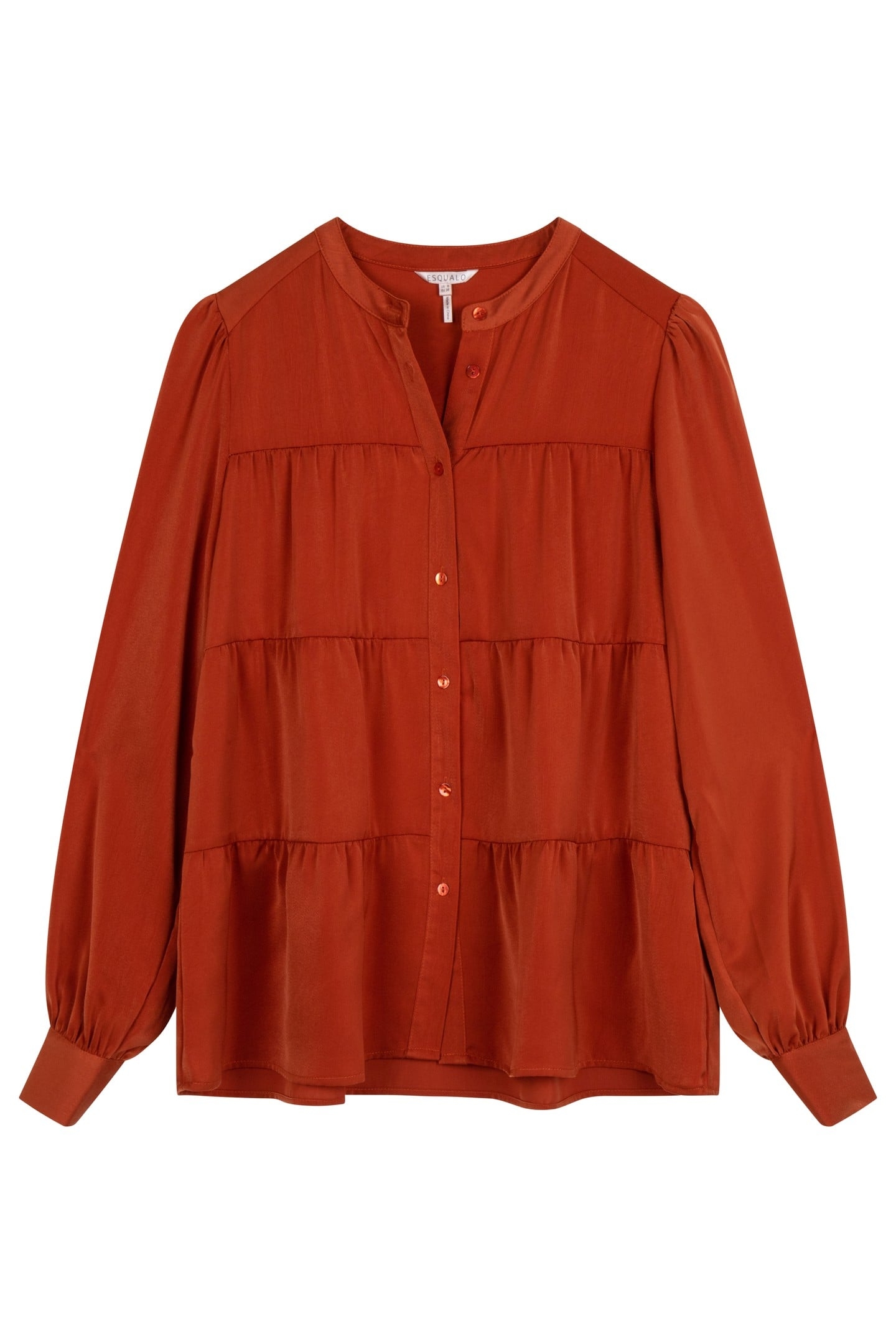 BLOUSE SEAMS SATEEN AUTUMN GLAZE 1