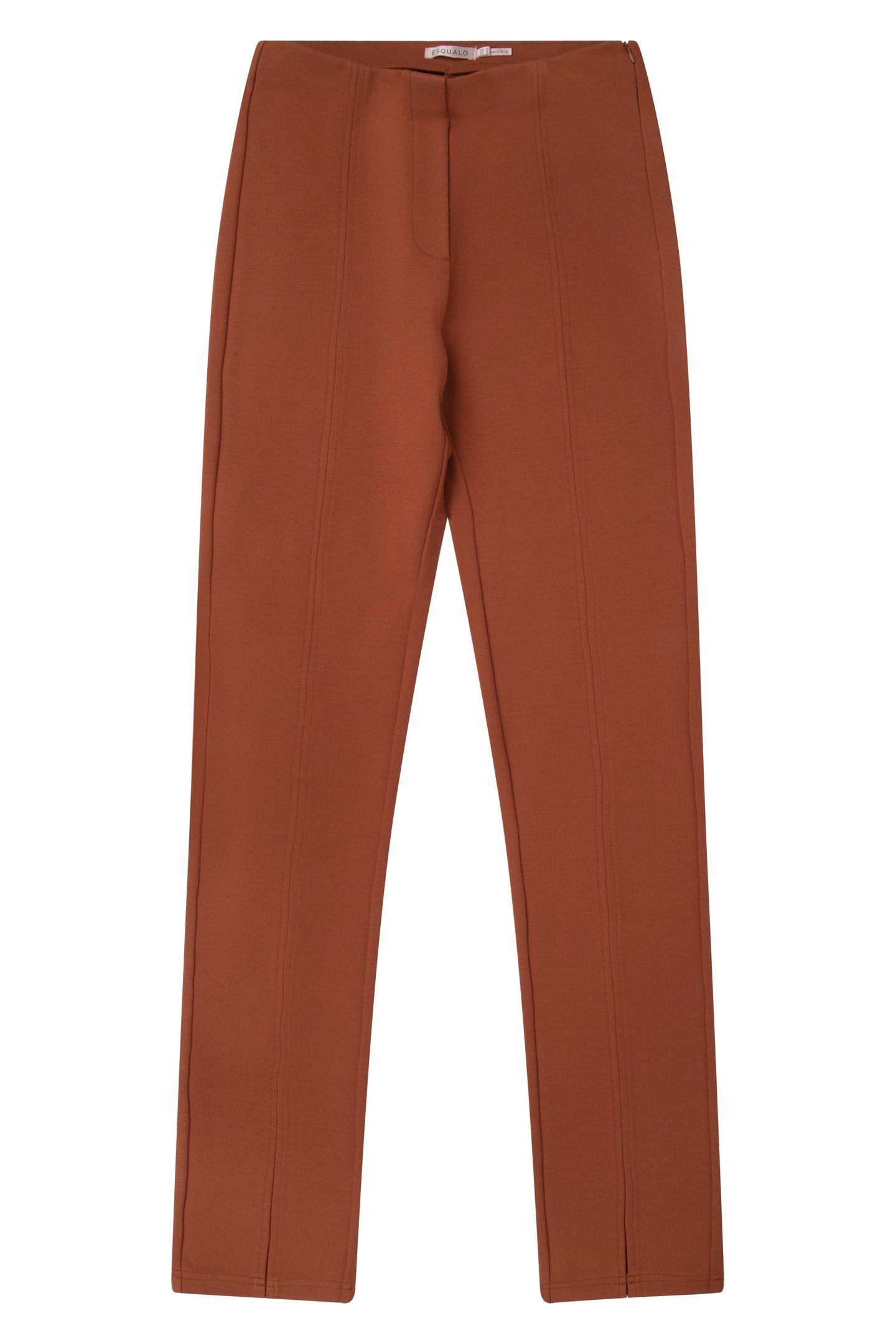 TROUSERS TREGGING SPLIT PUNTO COPPER BROWN 7