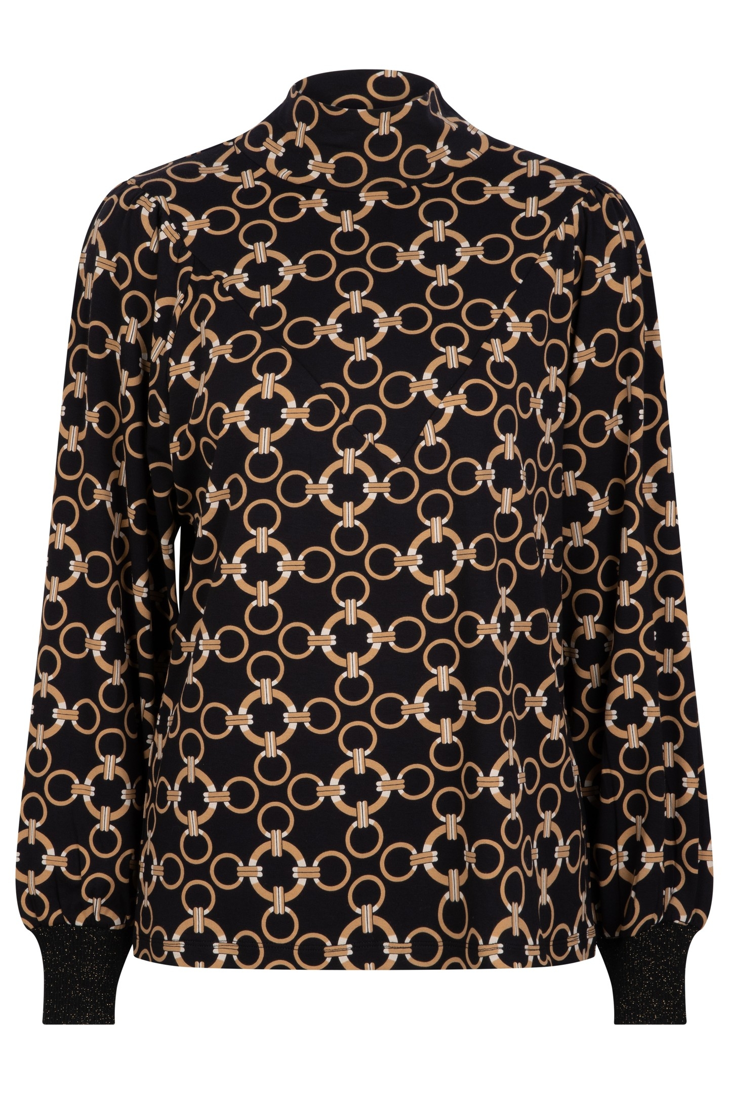 TOP “V” GATHERING CHAIN PRINT PRINT 6