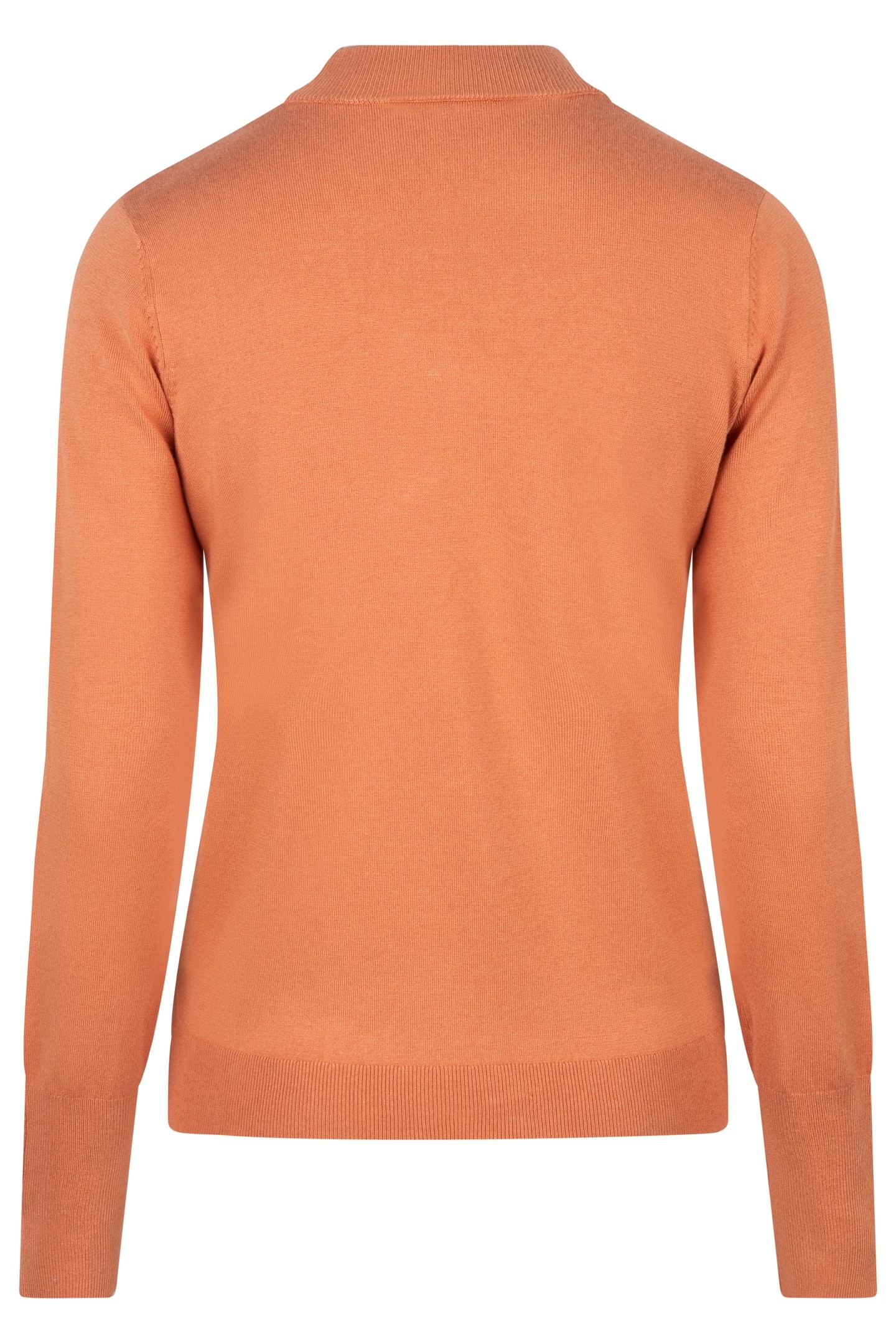 SWEATER BASIC BUTTONS ORANGE 2