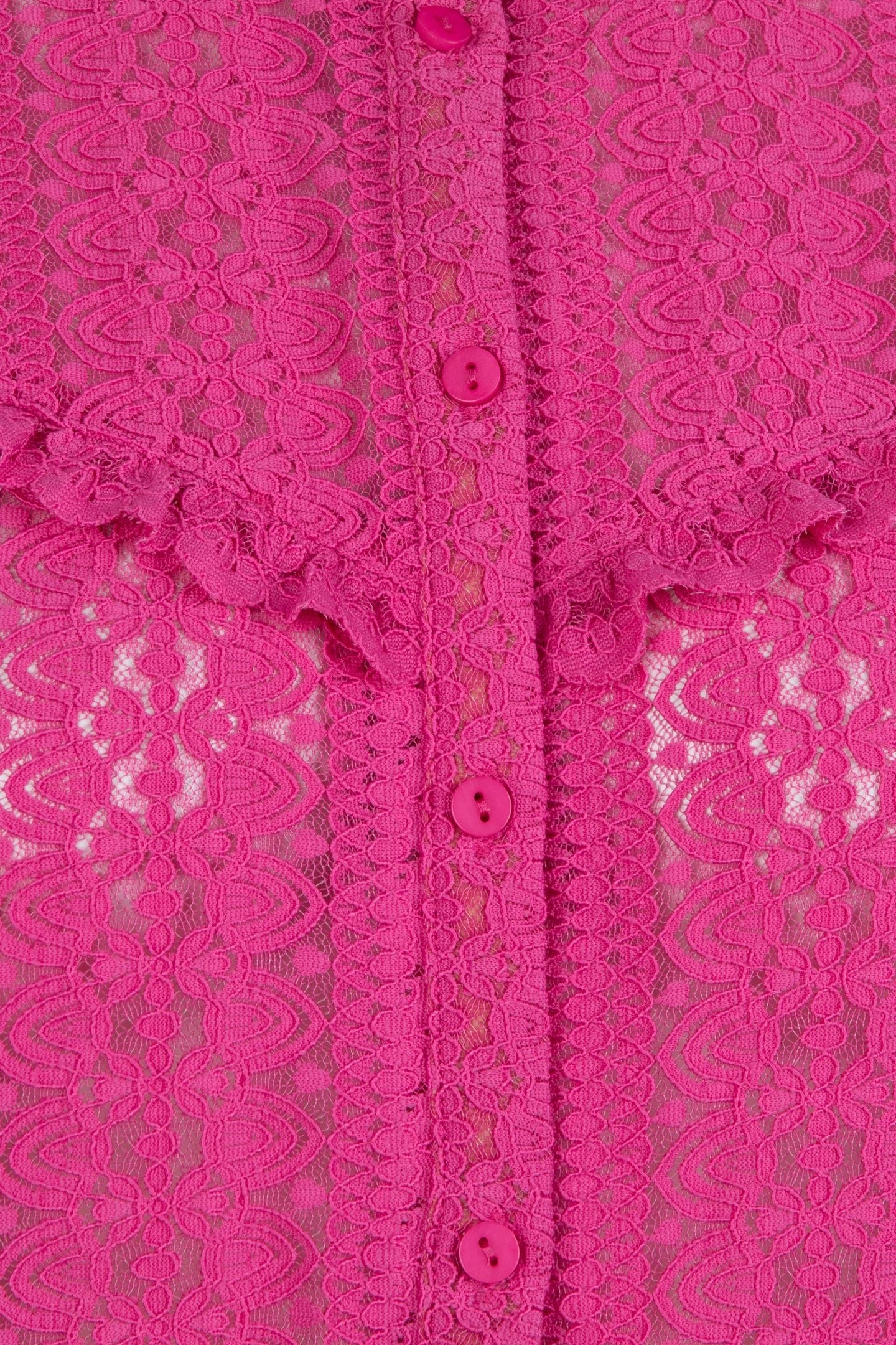 BLOUSE LACE RUFFLES PINK 7