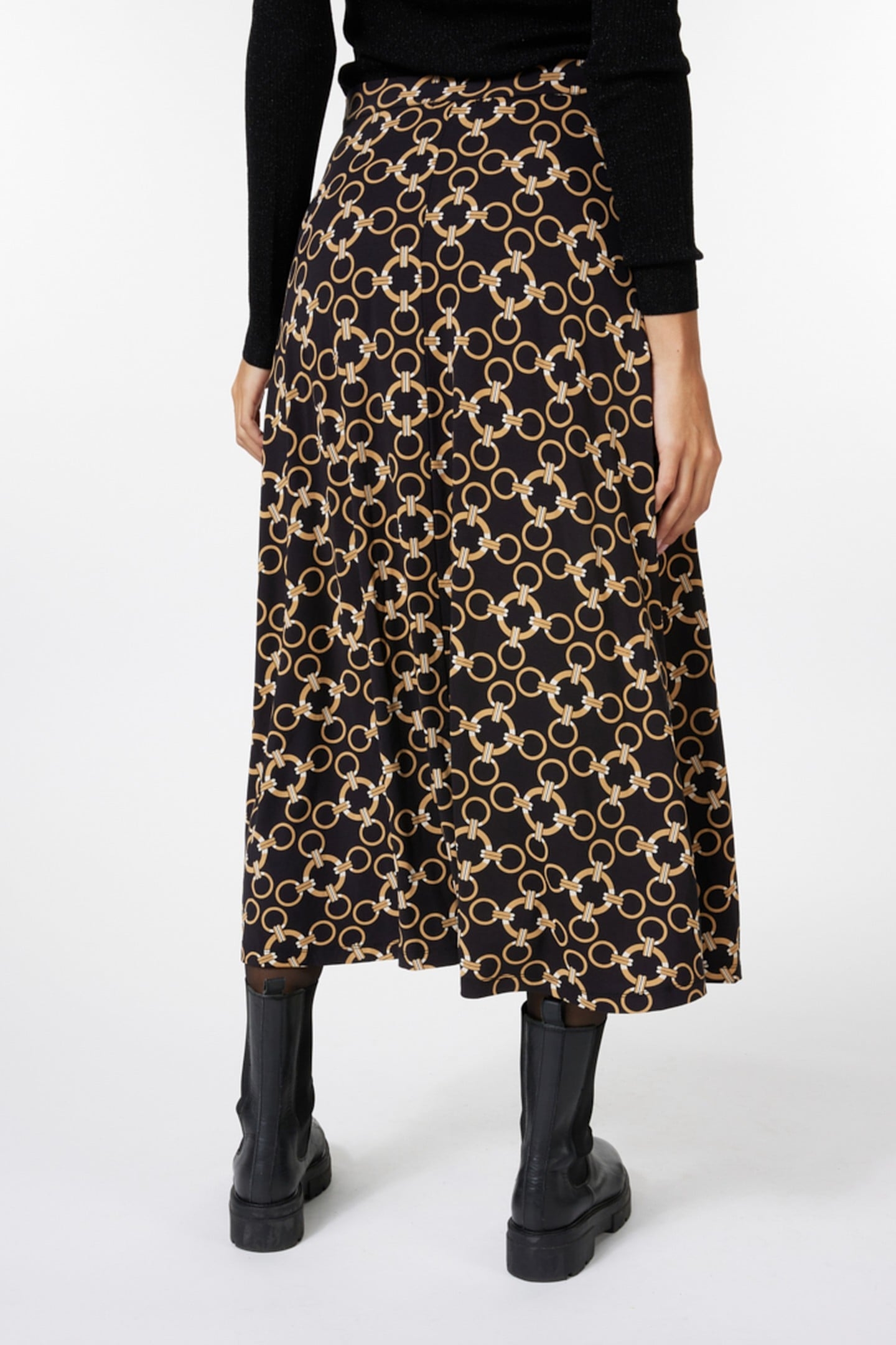 SKIRT CHAIN PRINT PRINT 4