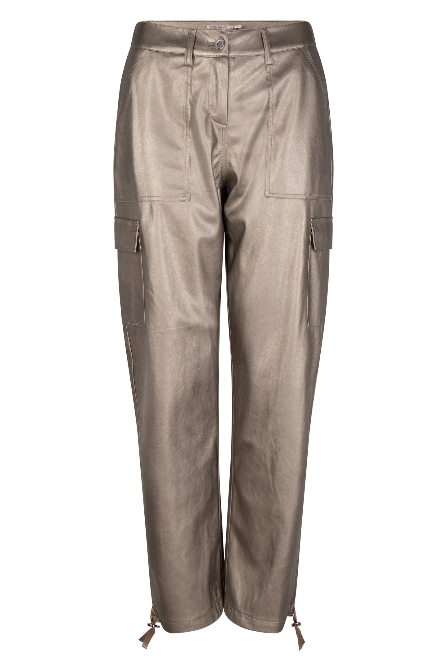 TROUSERS CARGO PU SOFT GOLD 5
