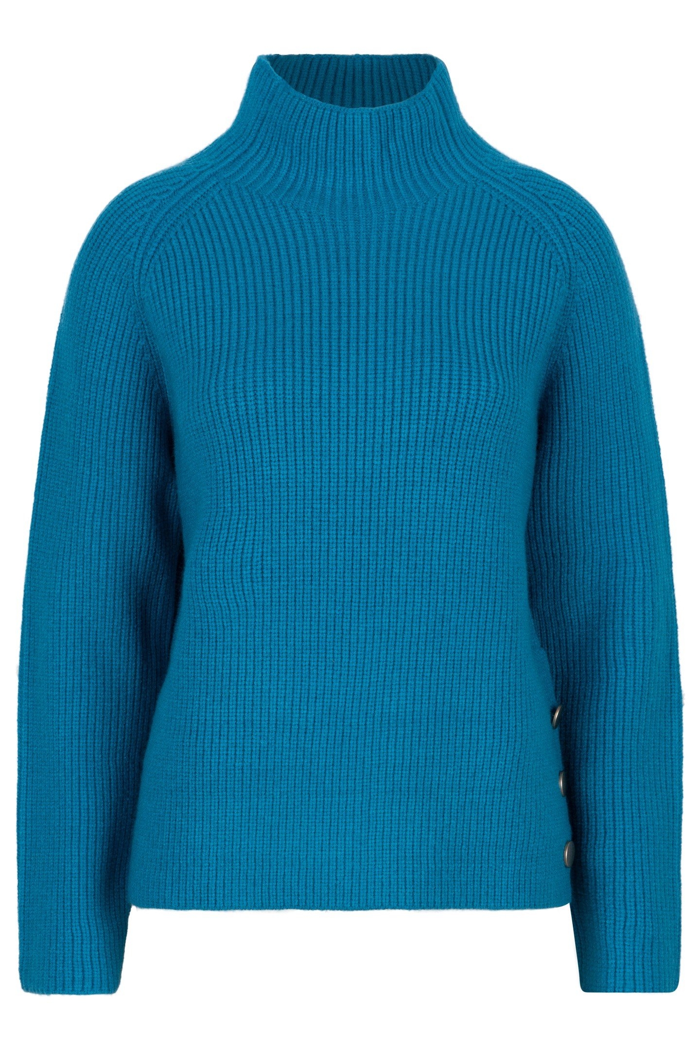 SWEATER RAGLAN SNAP BUTTON PETROL 5