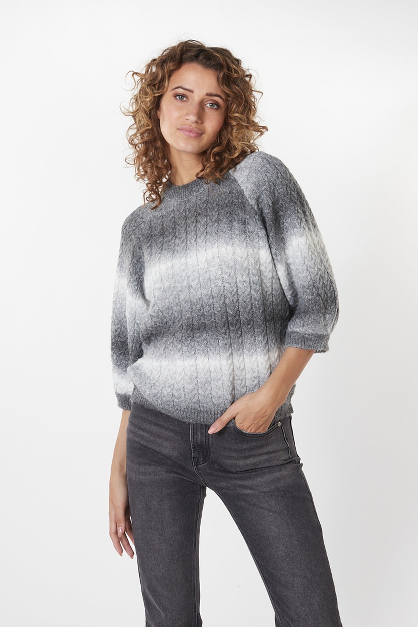 SWEATER MULTICOLOR GREY 1