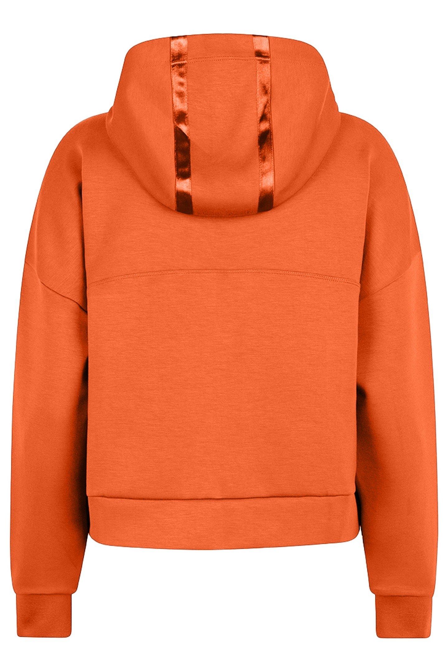 SWEATER HOODIE MODAL RUST 2