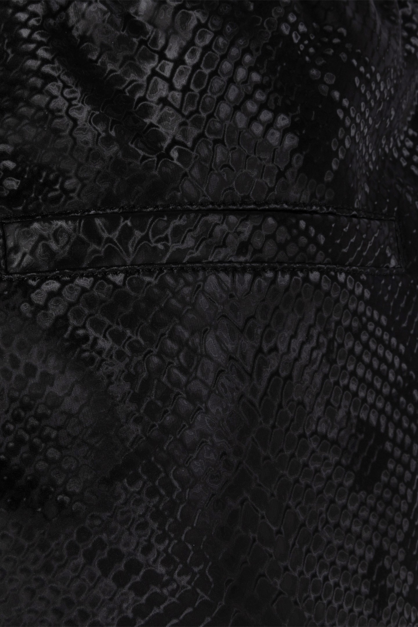 TROUSERS SNAKE PU BLACK 7