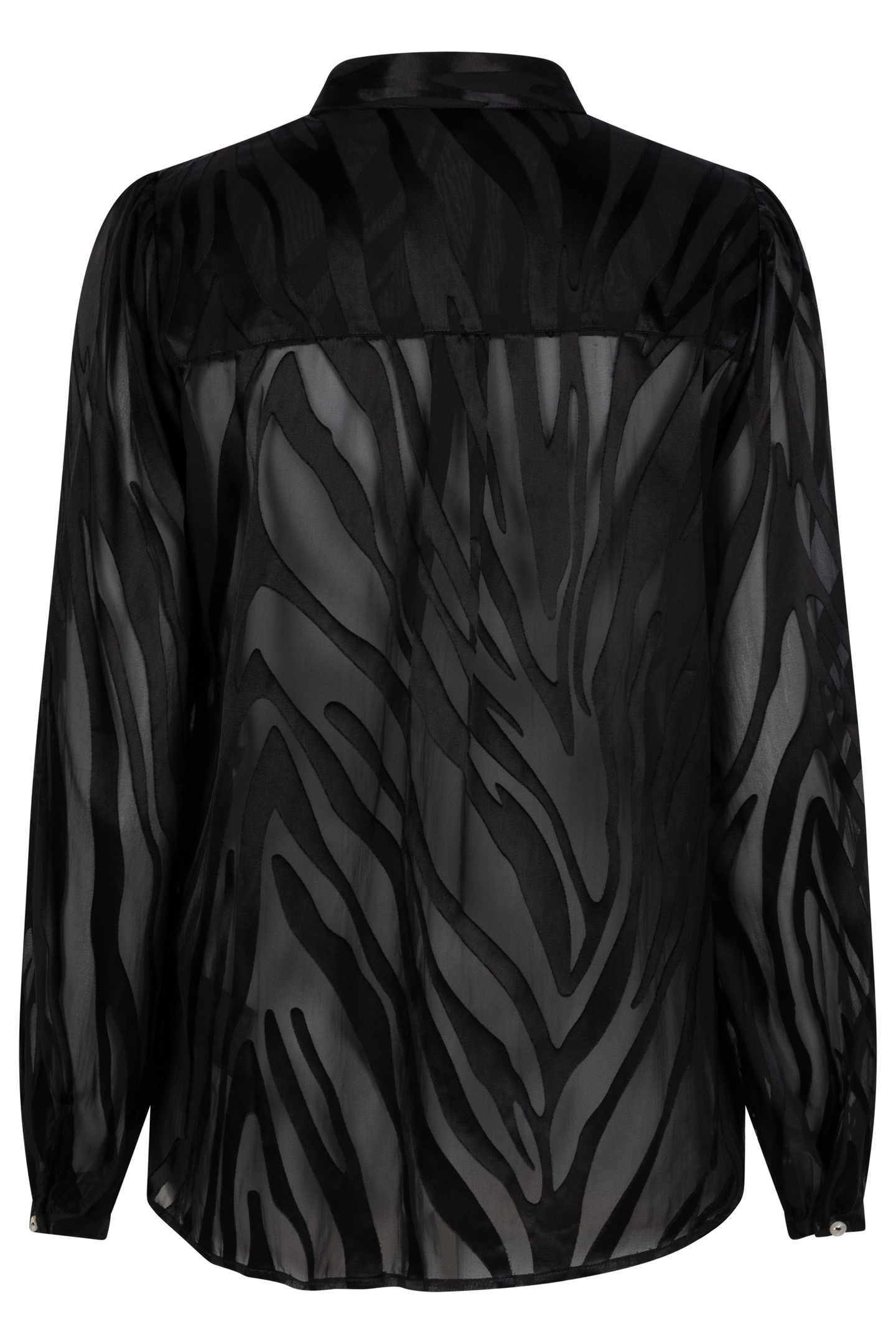 BLOUSE JACQUARD BLACK 5