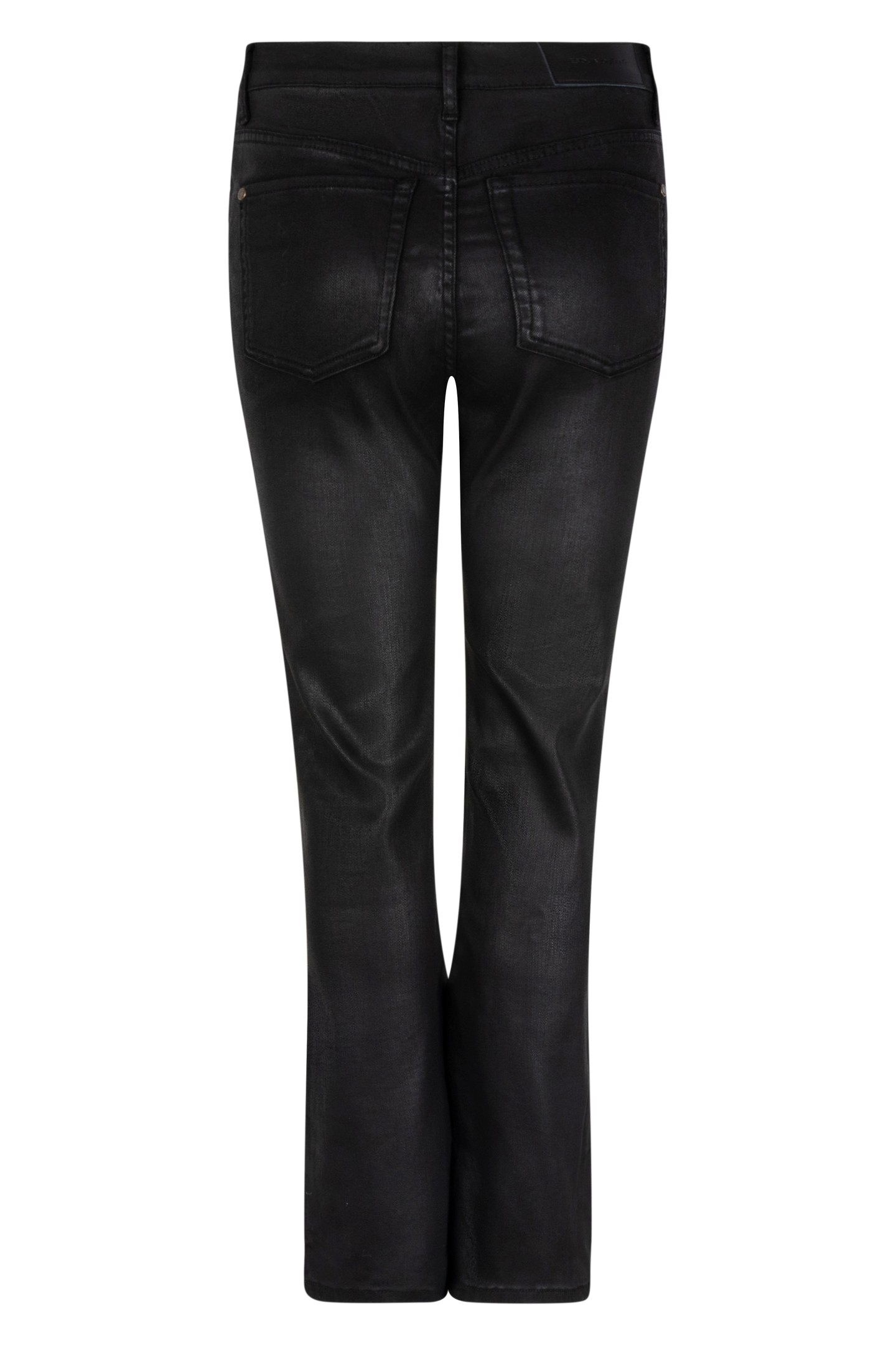 TROUSERS COATED FLAIR BLACK 5