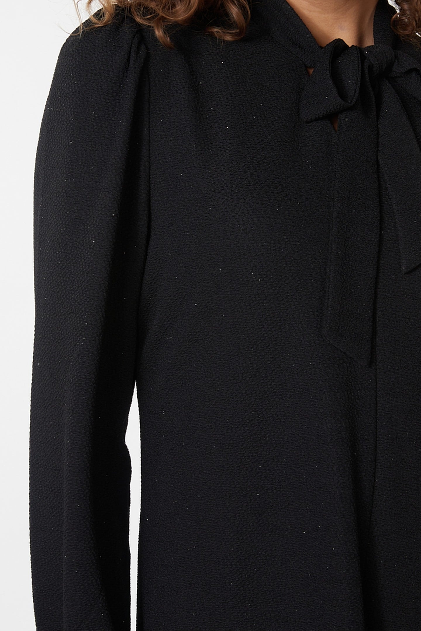 DRESS FANCY LUREX BLACK 6