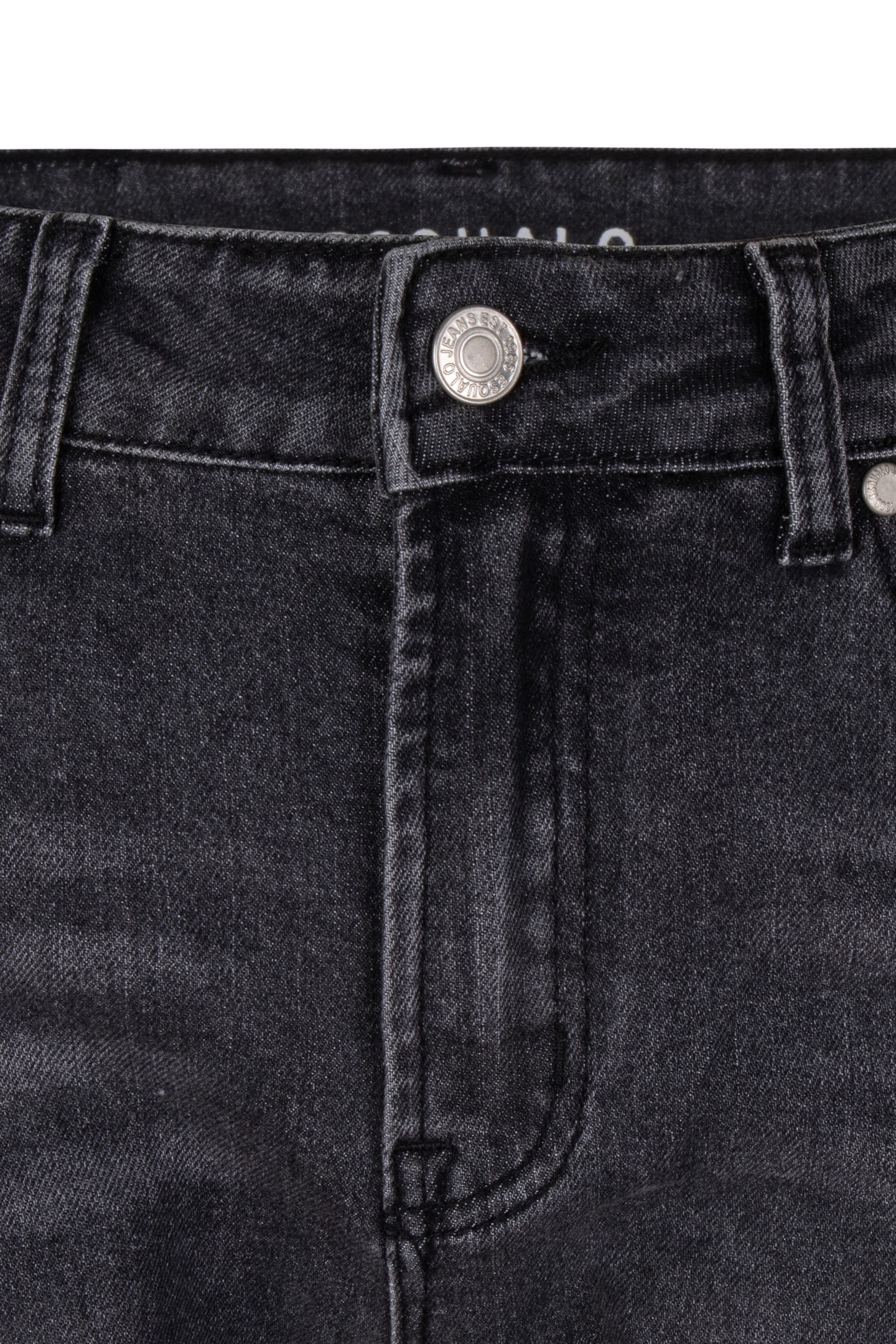 TROUSERS VINTAGE HIGH WAIST JEANS BLACK 7