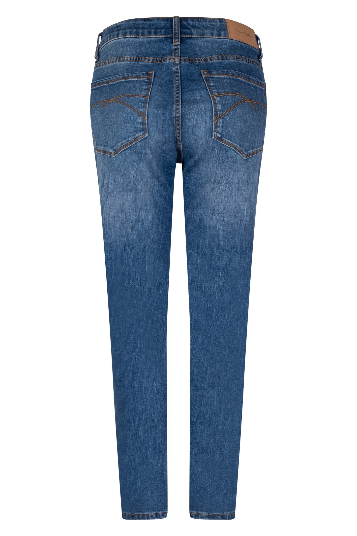 TROUSERS VINTAGE HIGH WAIST JEANS BLUE 5