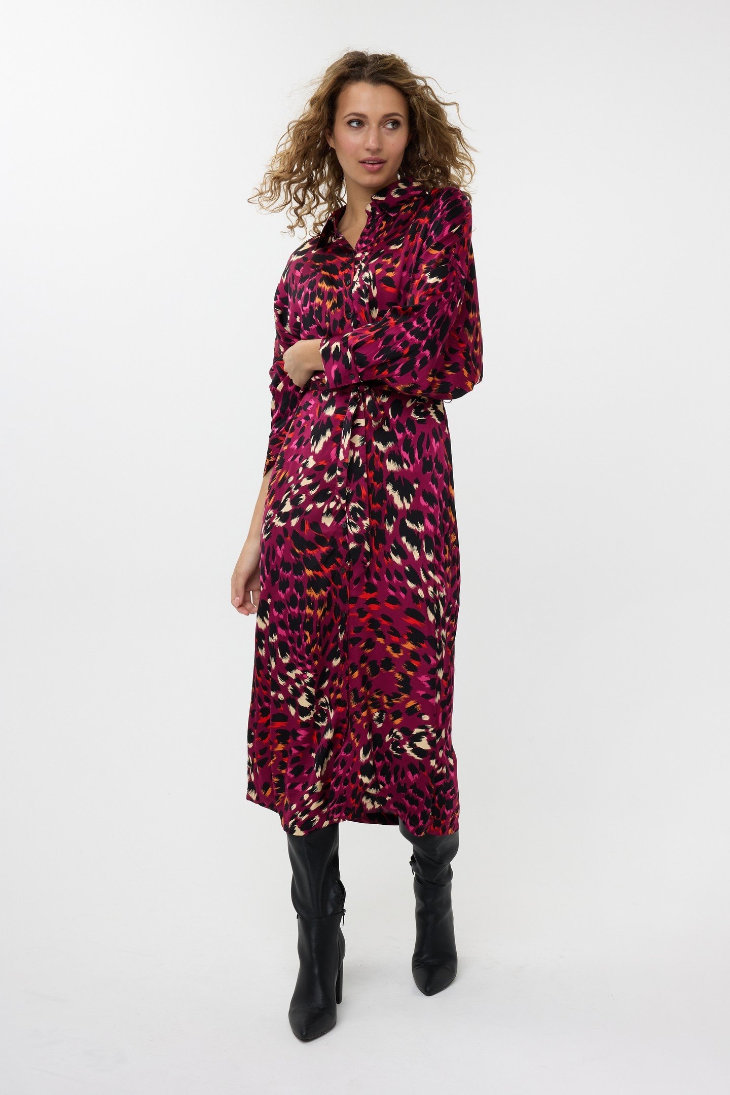 DRESS FLORAL GEM PRINT 1