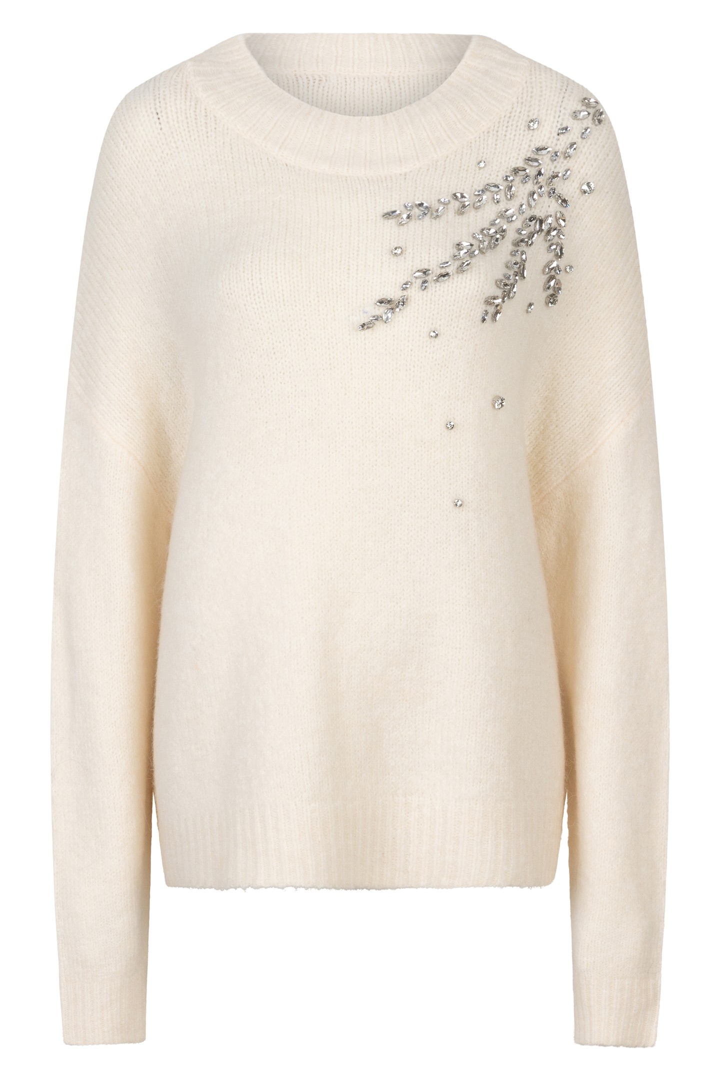 SWEATER BIG STONES OFF WHITE 5