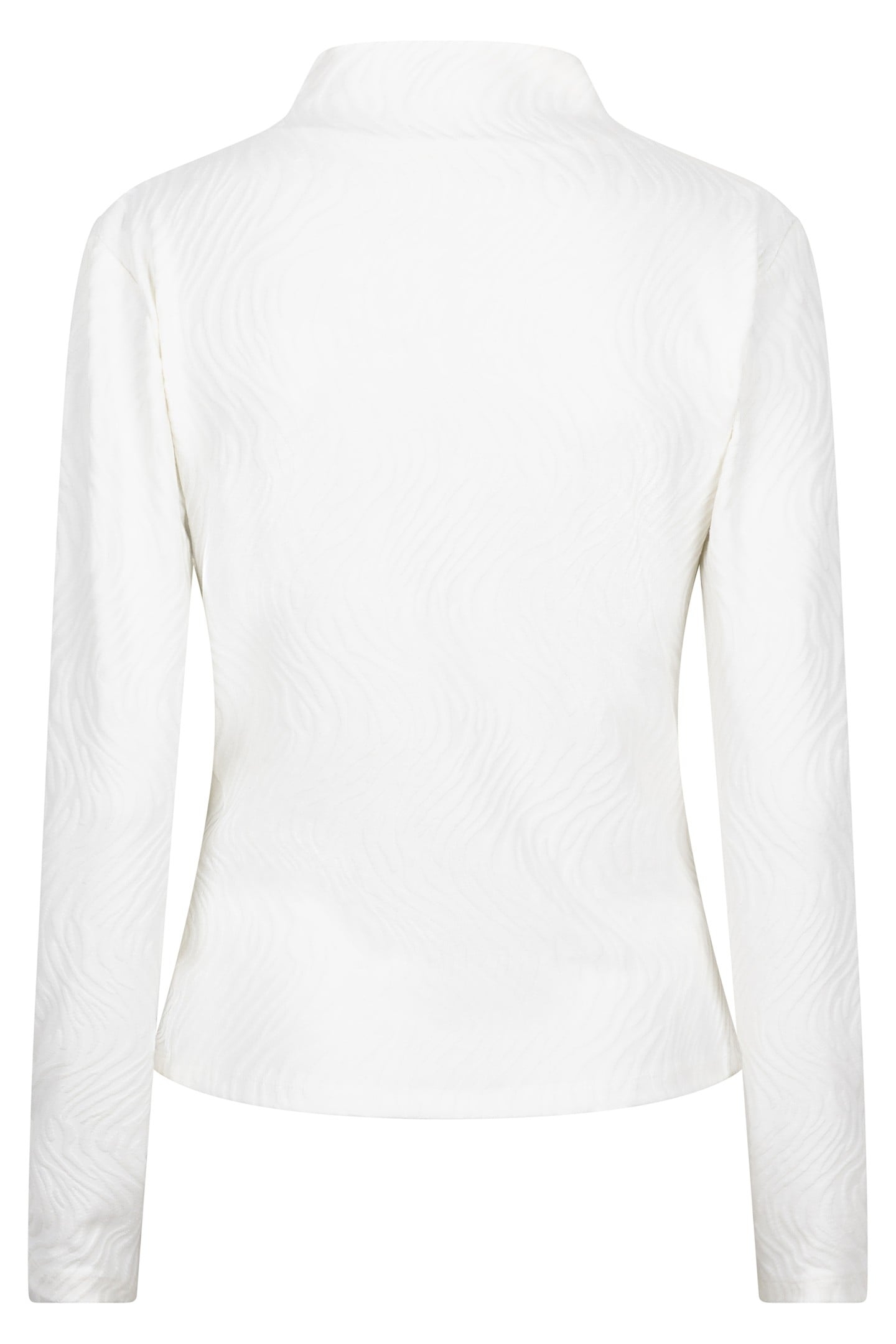 TOP L/SLVE BURN OUT ANIMAL OFF WHITE 4