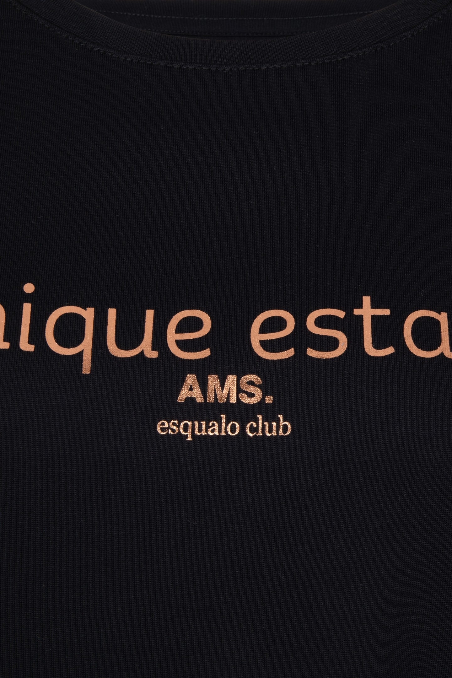 T-SHIRT "ESTATE" MODAL BLACK 6