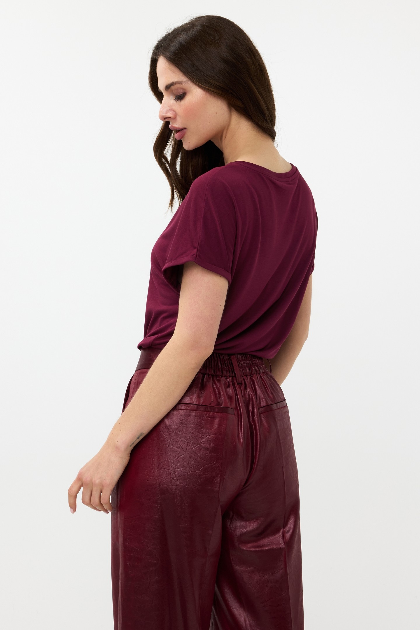 T-SHIRT "ESTATE" MODAL WINE RED 3