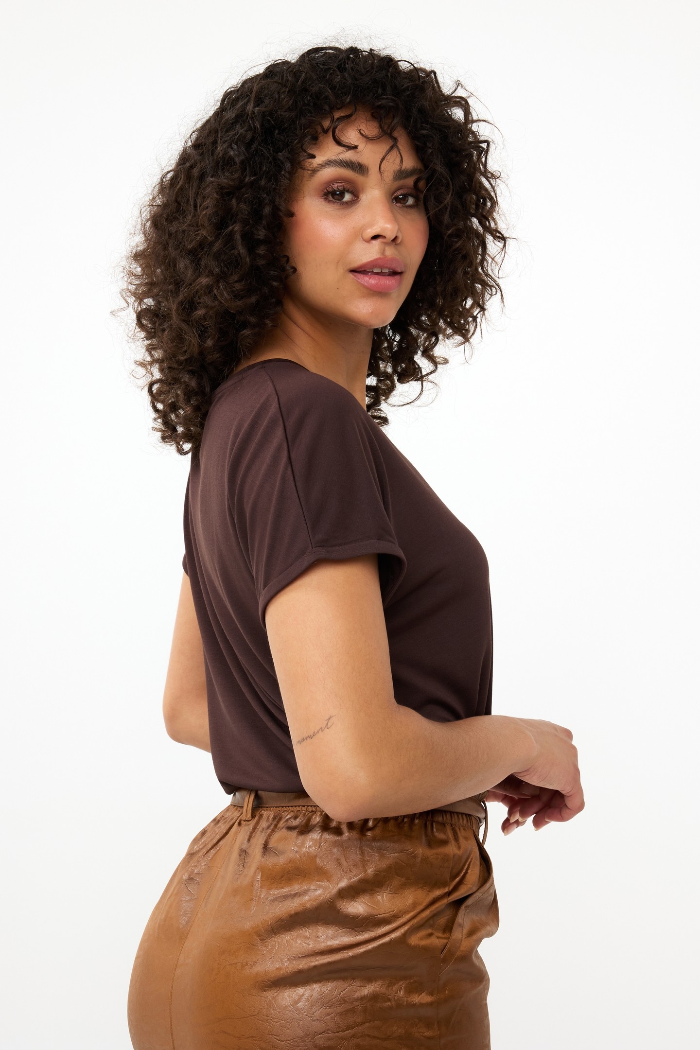 T-SHIRT "ESTATE" MODAL CHOCOLATE 6