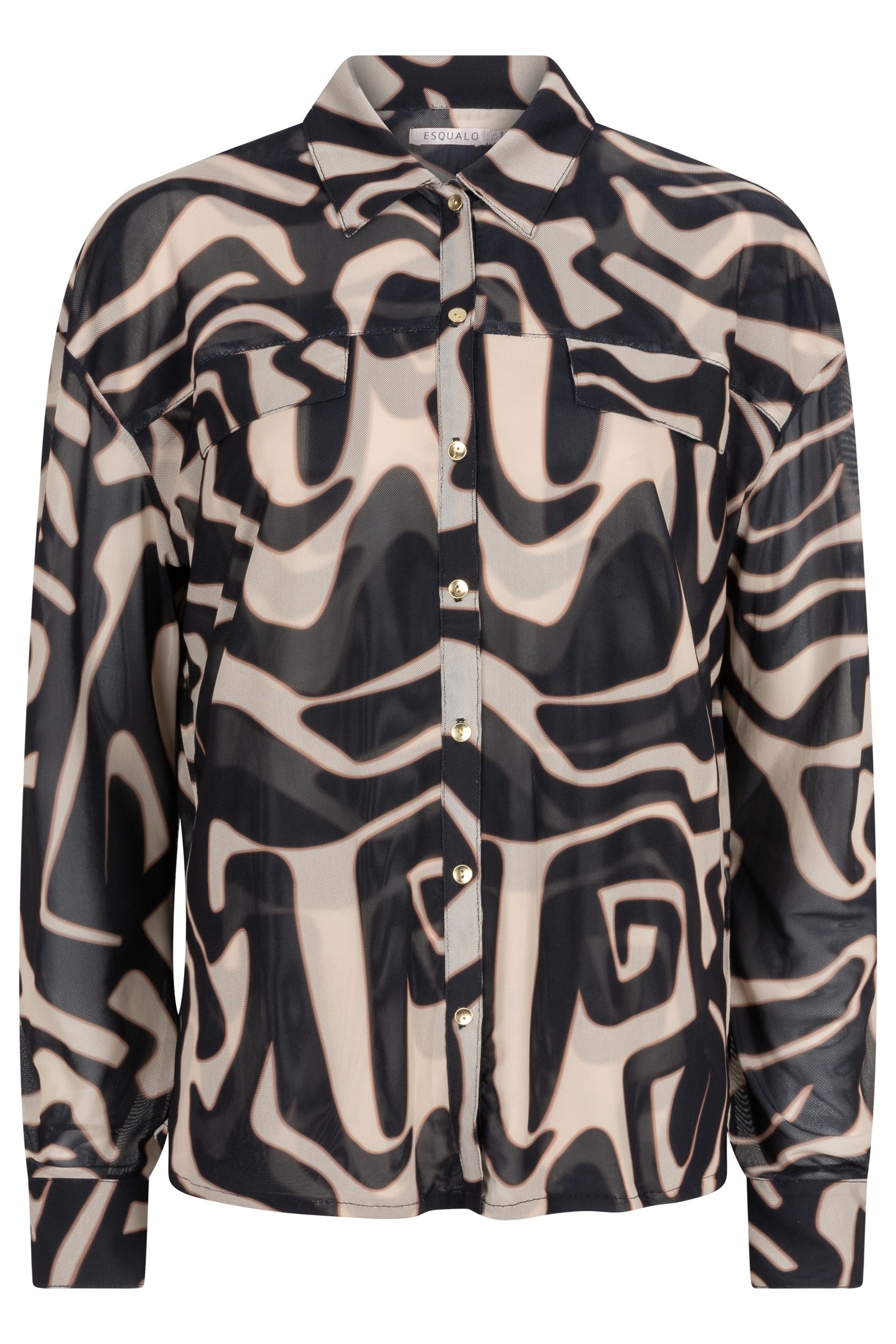 BLOUSE MESH HARMONY PRINT 4