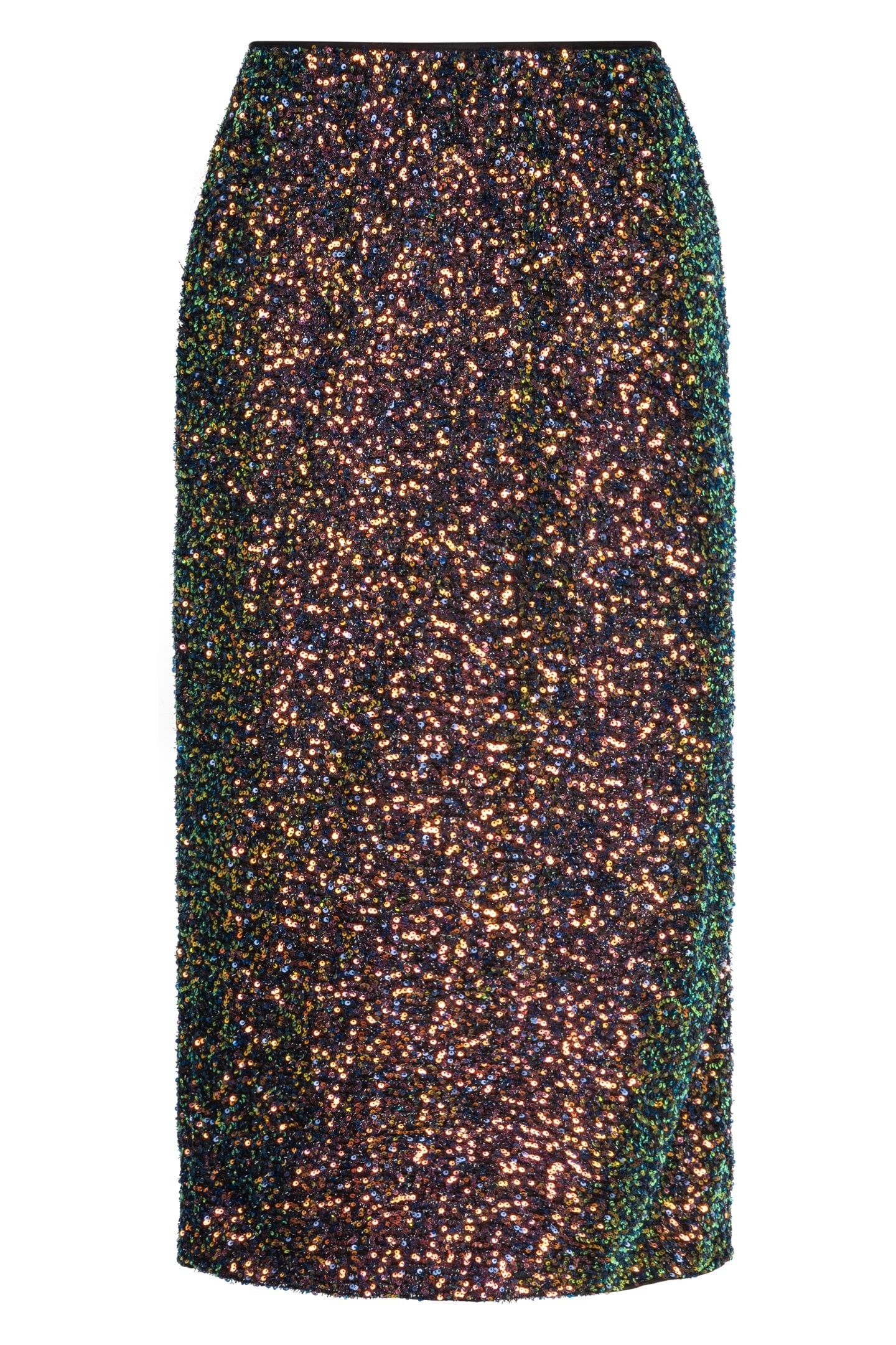 SKIRT LONG SEQUINS MULTI COLOR 4