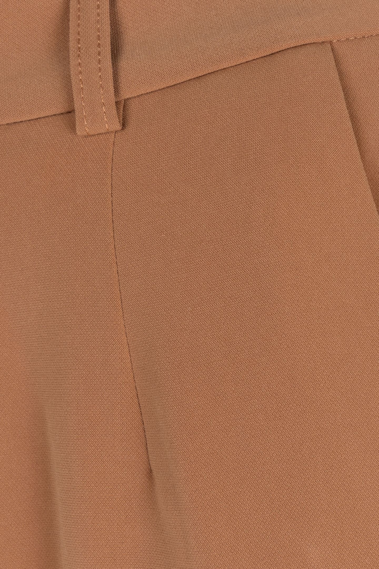 TROUSERS WIDE CITY COPPER BROWN 8