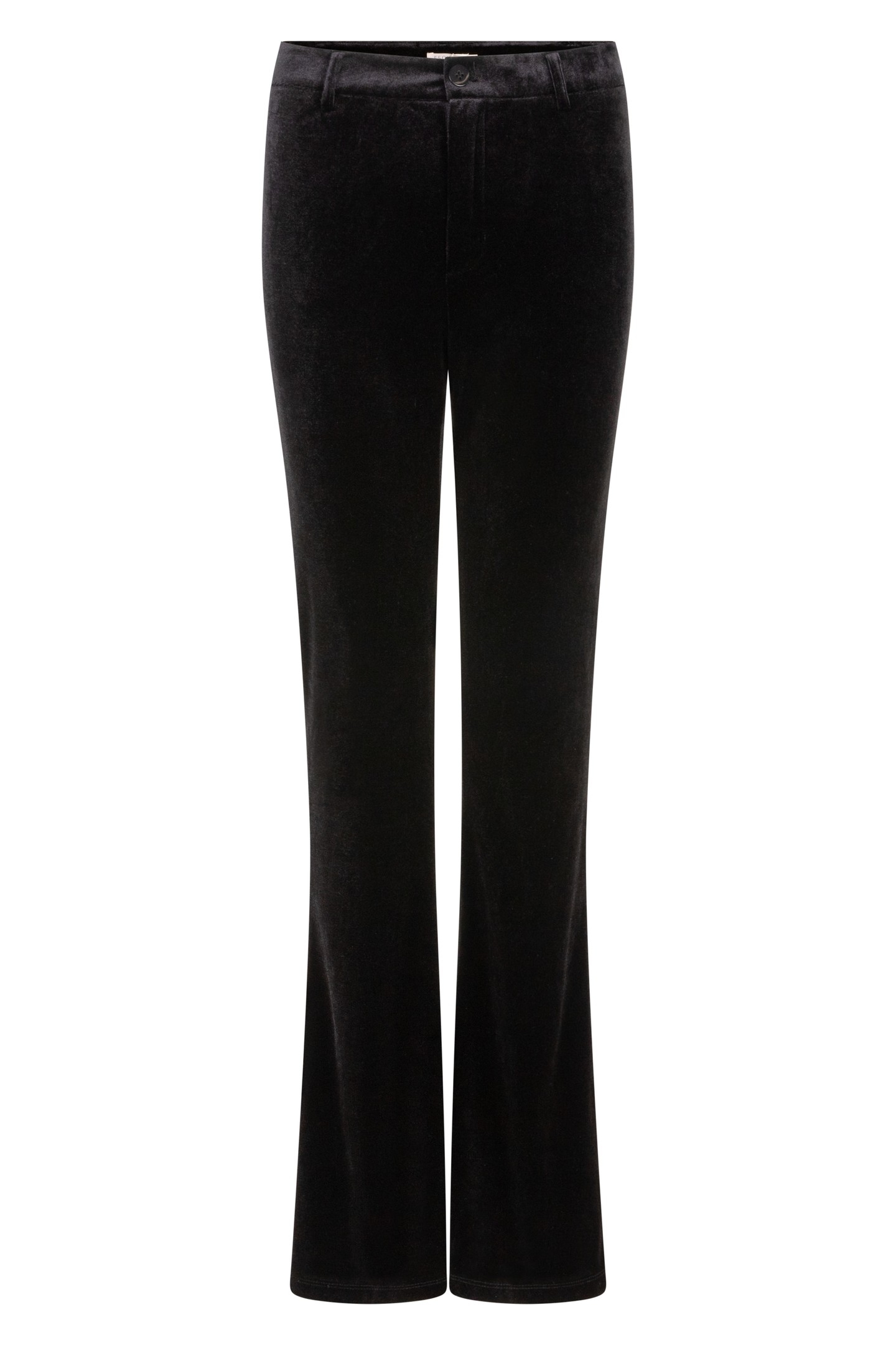 TROUSERS FLAIR VELOURS BLACK 4
