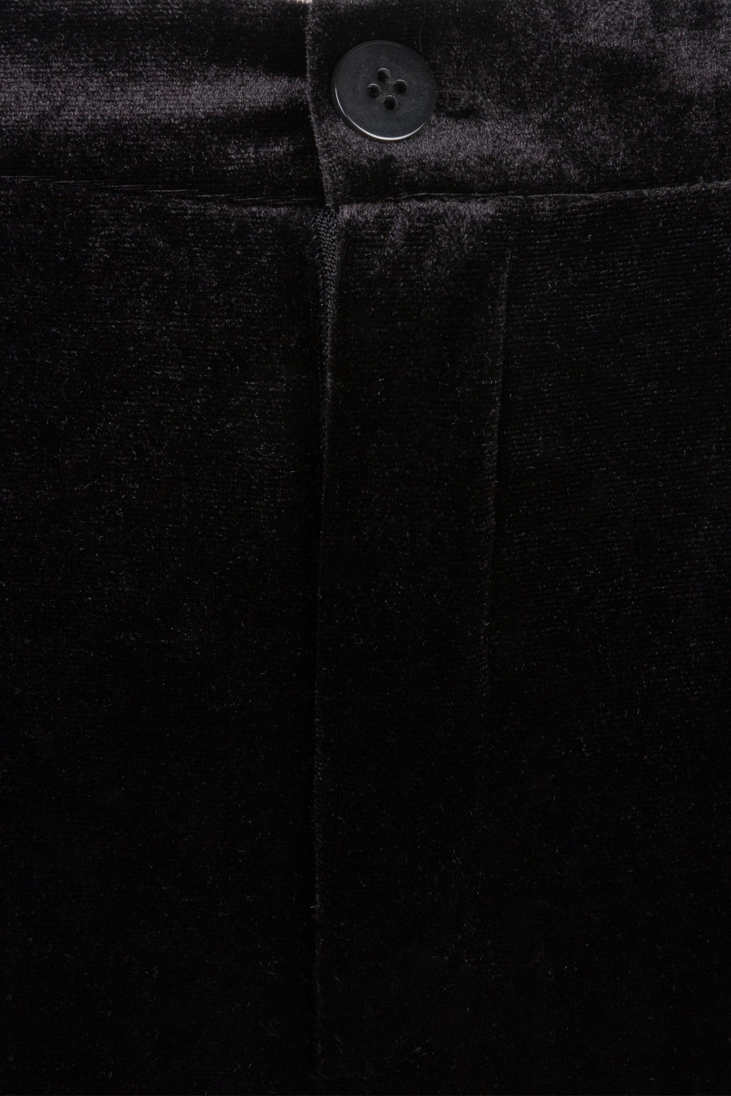 TROUSERS FLAIR VELOURS BLACK 7
