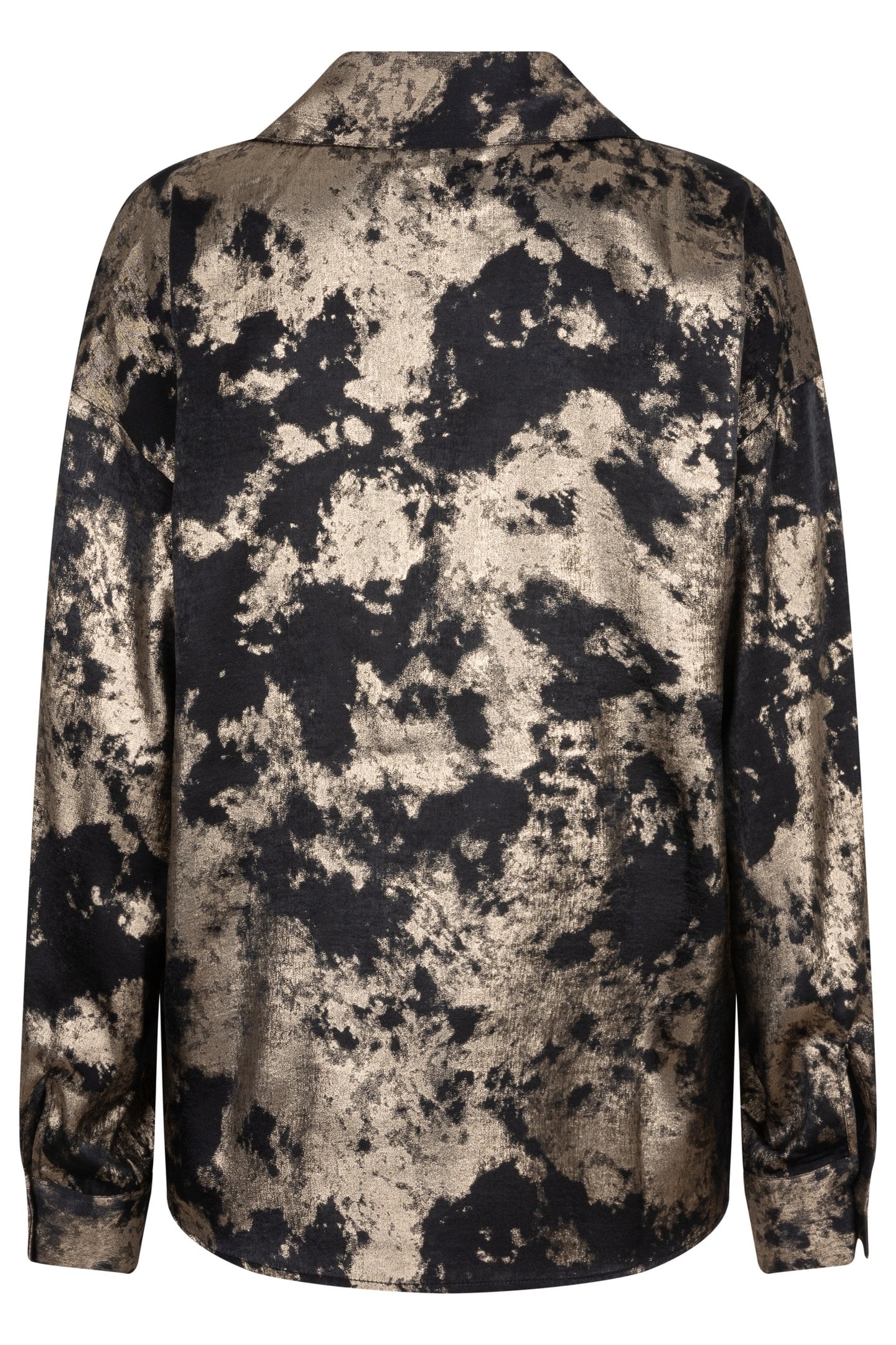 BLOUSE V-NECK LAMEE BLACK 5