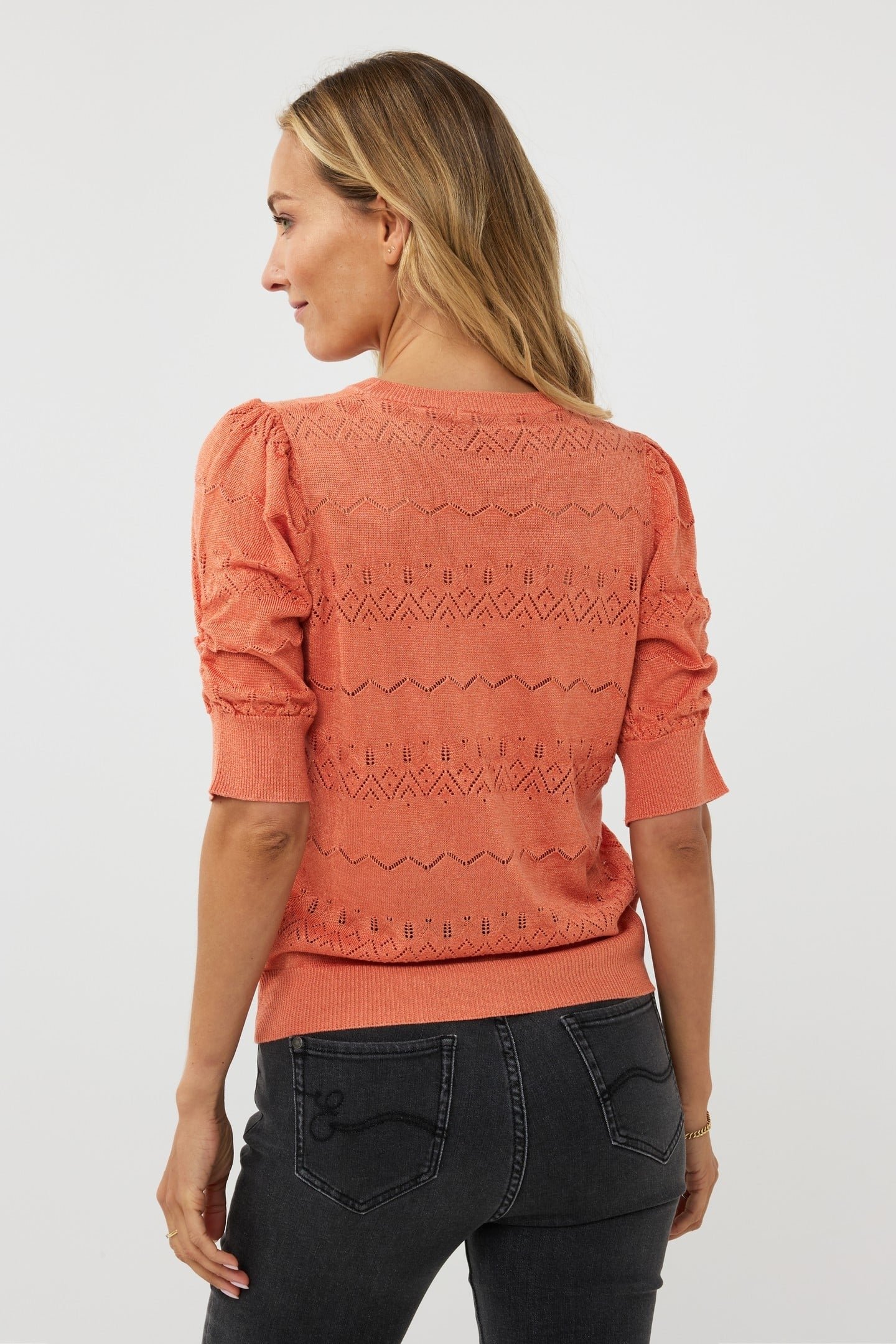 SWEATER S/SLVE LUREX AMBER GLOW 3