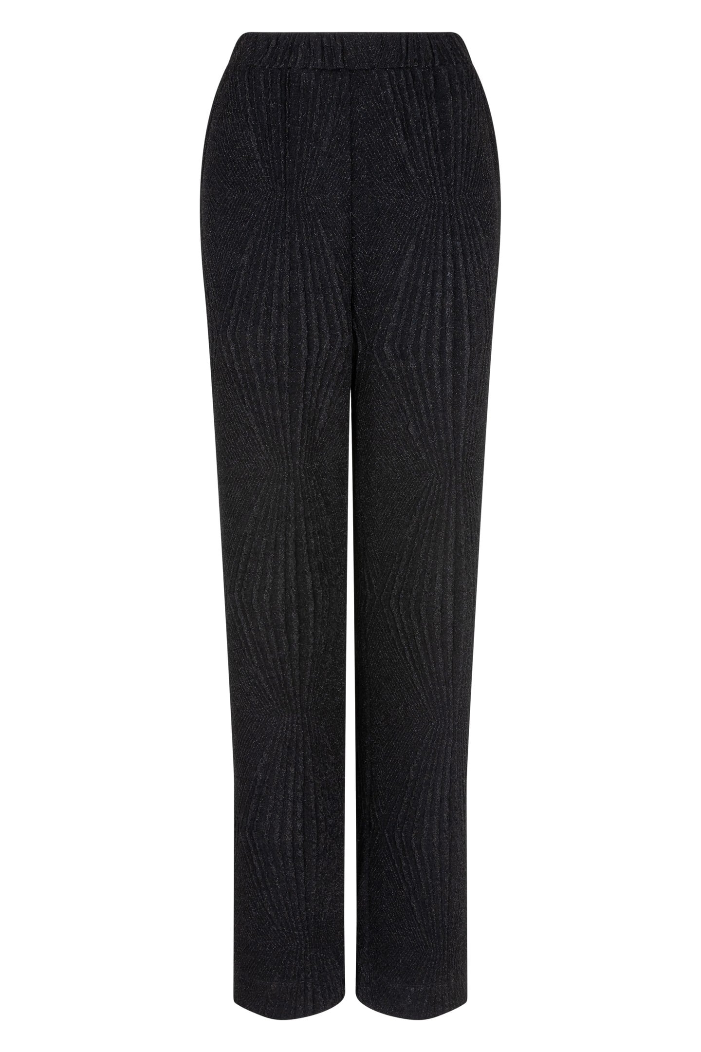 TROUSERS JACQUARD SJ BLACK 3