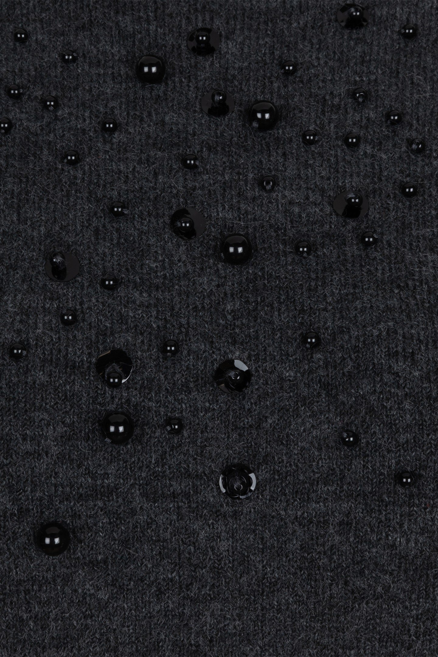 SWEATER BEADING DARK GREY 7