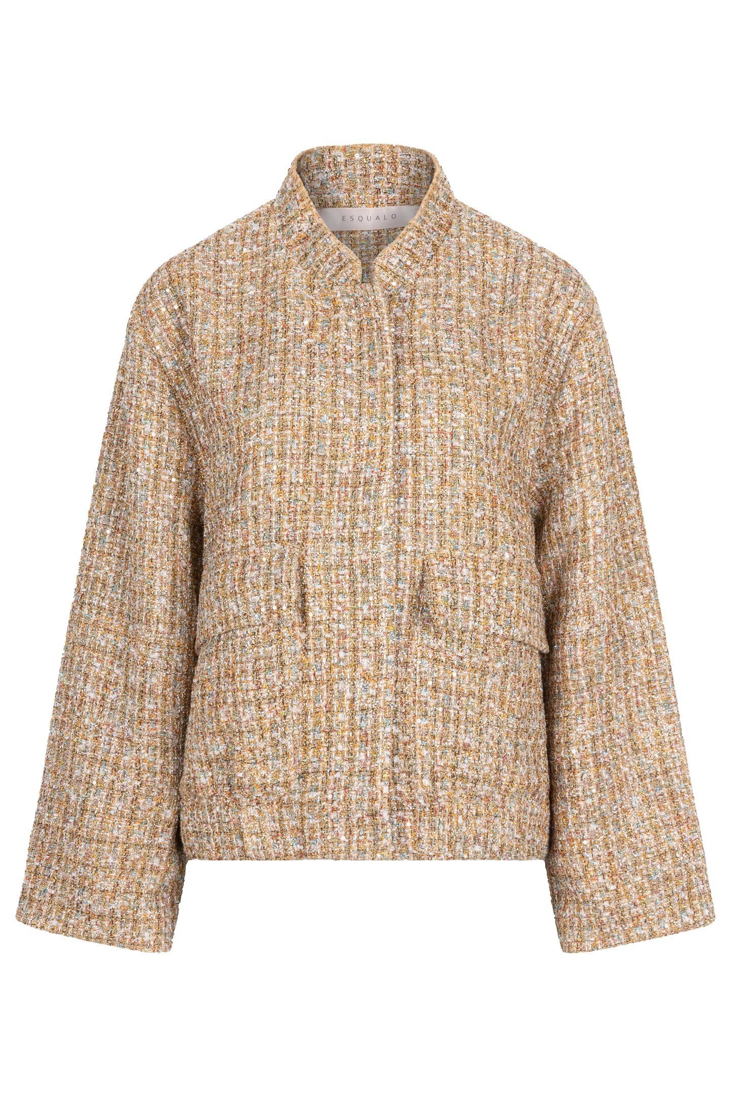 JACKET BOMBER TWEED GOLD 4