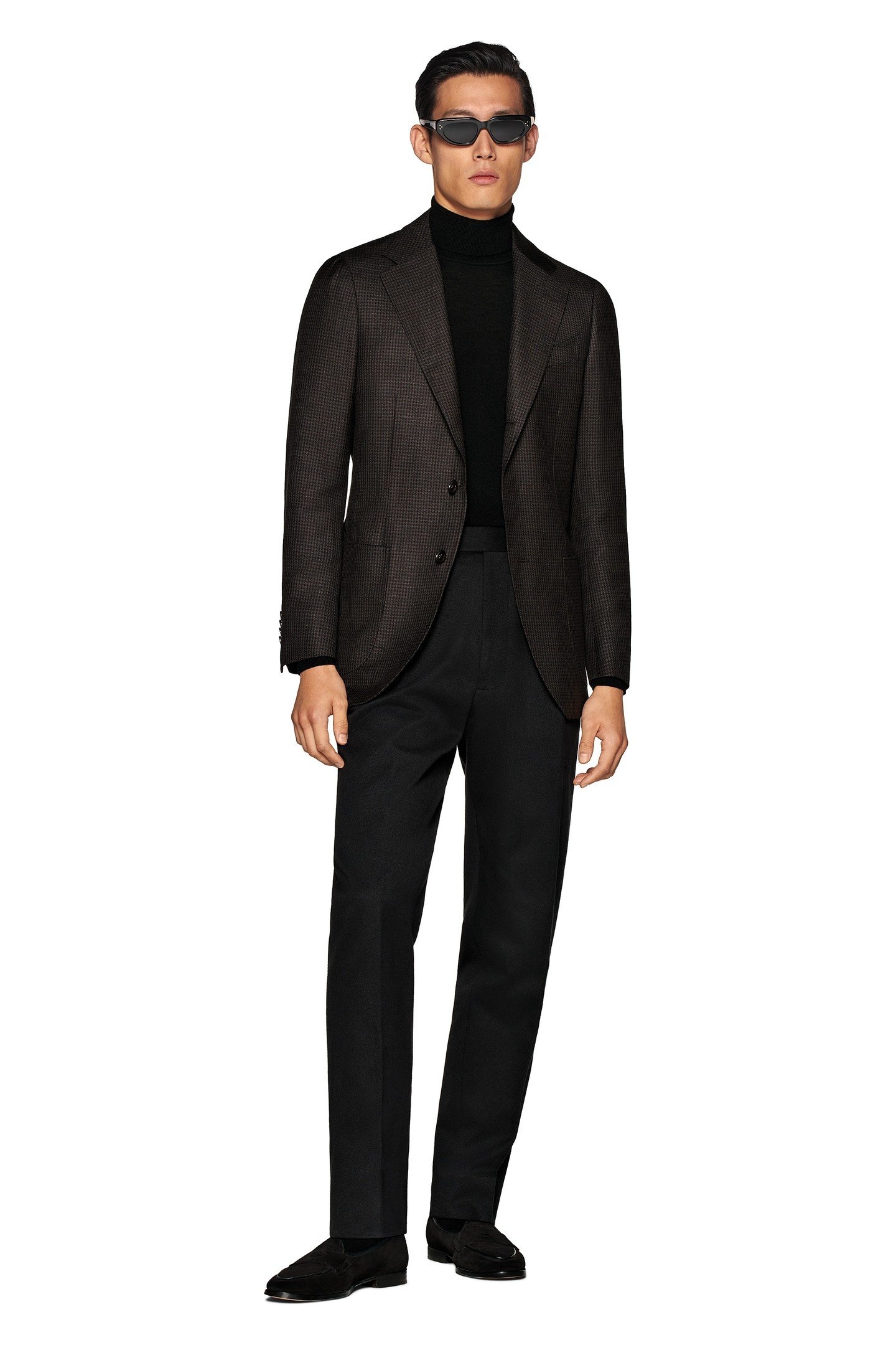 HAVANA MID BROWN HOUNDSTOOTH DARK BROWN 3