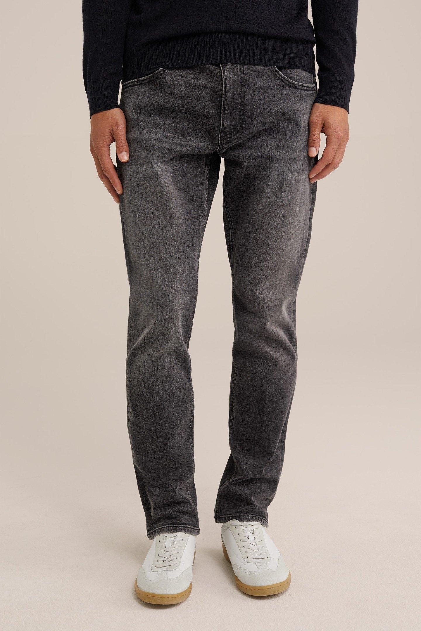 5-POCKET MID WAIST GREY 2